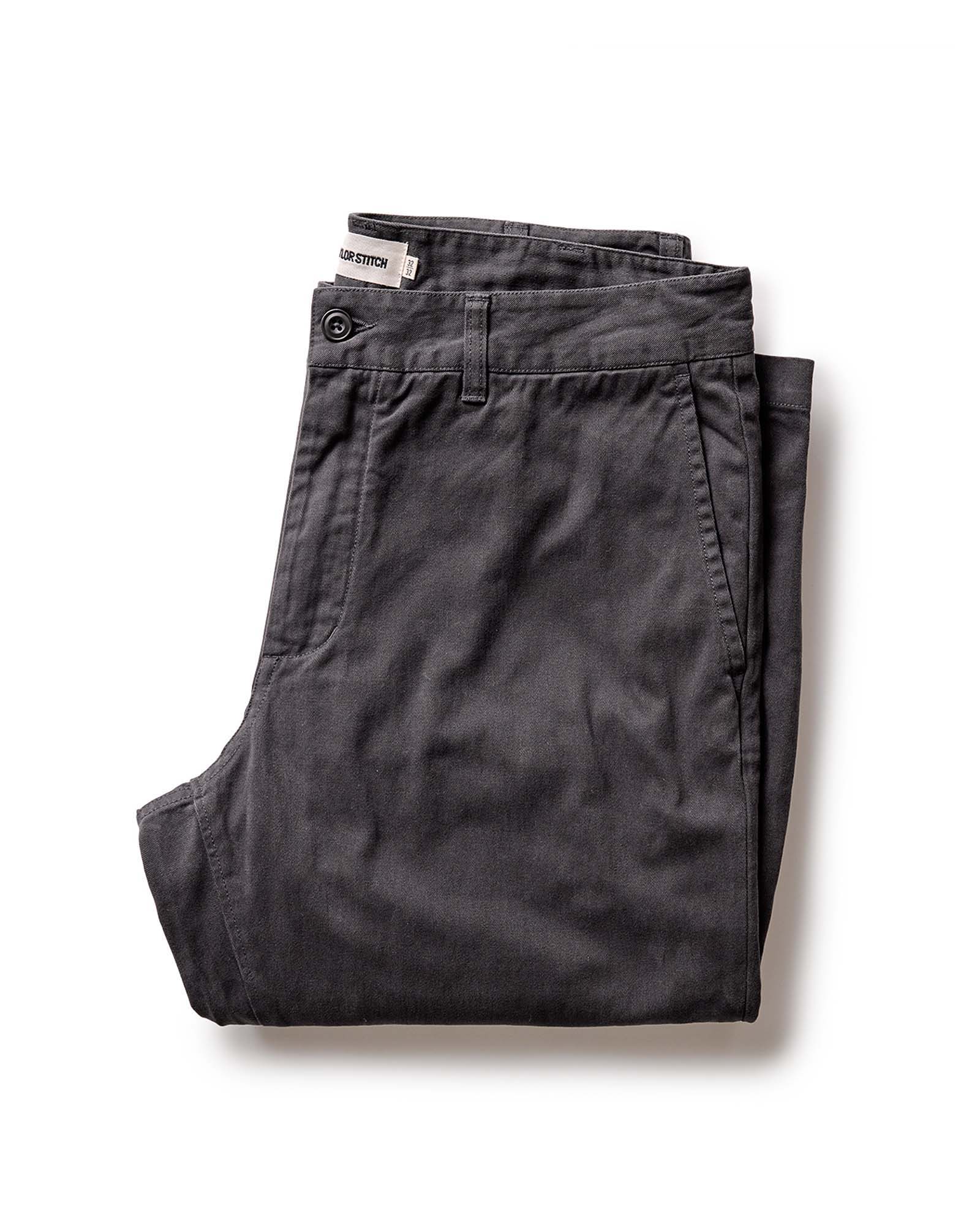 The Democratic Foundation Pant in Organic Faded Black | Modern Menswear by yycbvcnbmmnbm