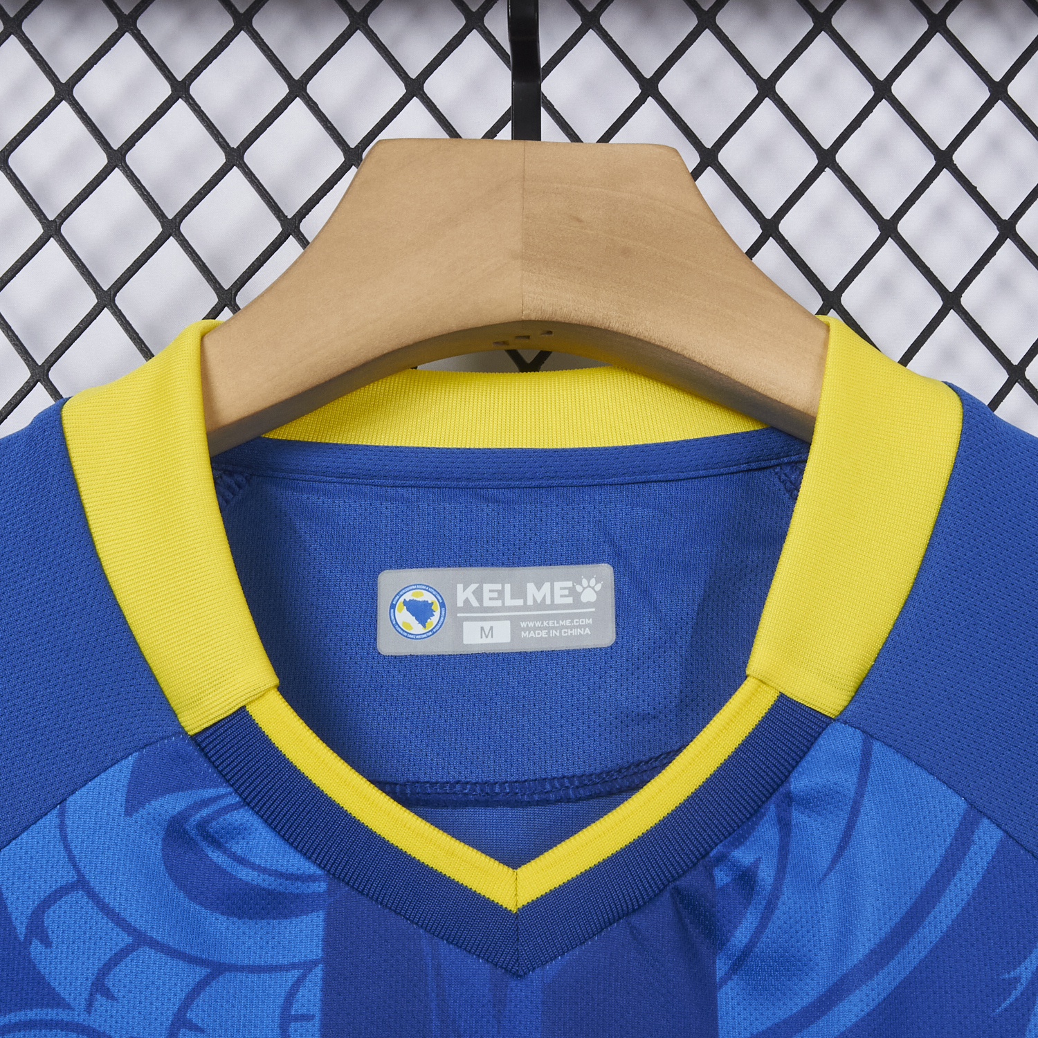 AlphaJersey-Bosnia and Herzegovina 2025 Home Jersey - Fans Version