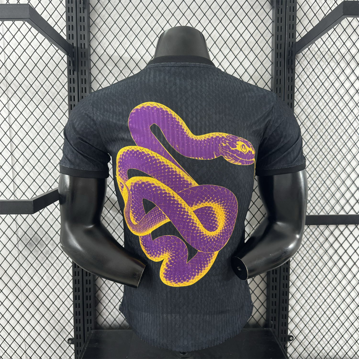 AlphaJersey-Barcelona 25-26 Purple Mamba Snake Black Special Jersey - Player Version