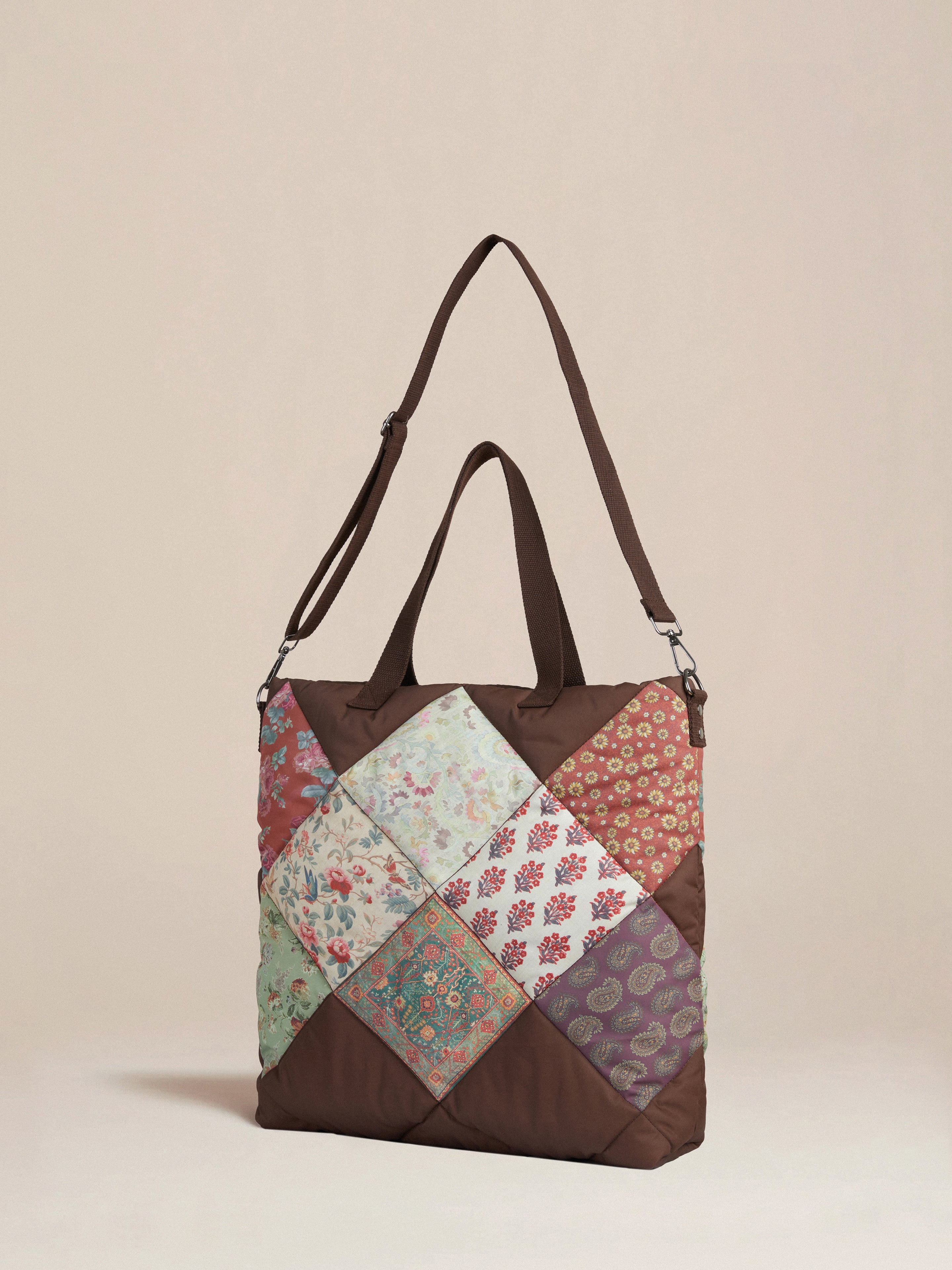 Parisa Quilted Tapestry Bag | Modern Menswear by yycbvcnbmmnbm