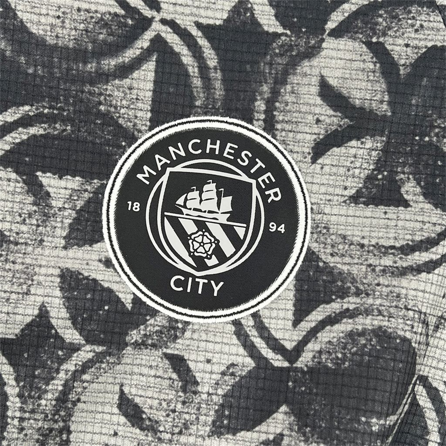AlphaJersey-Manchester City 25-26 Black Grey Training Jersey - Fans Version