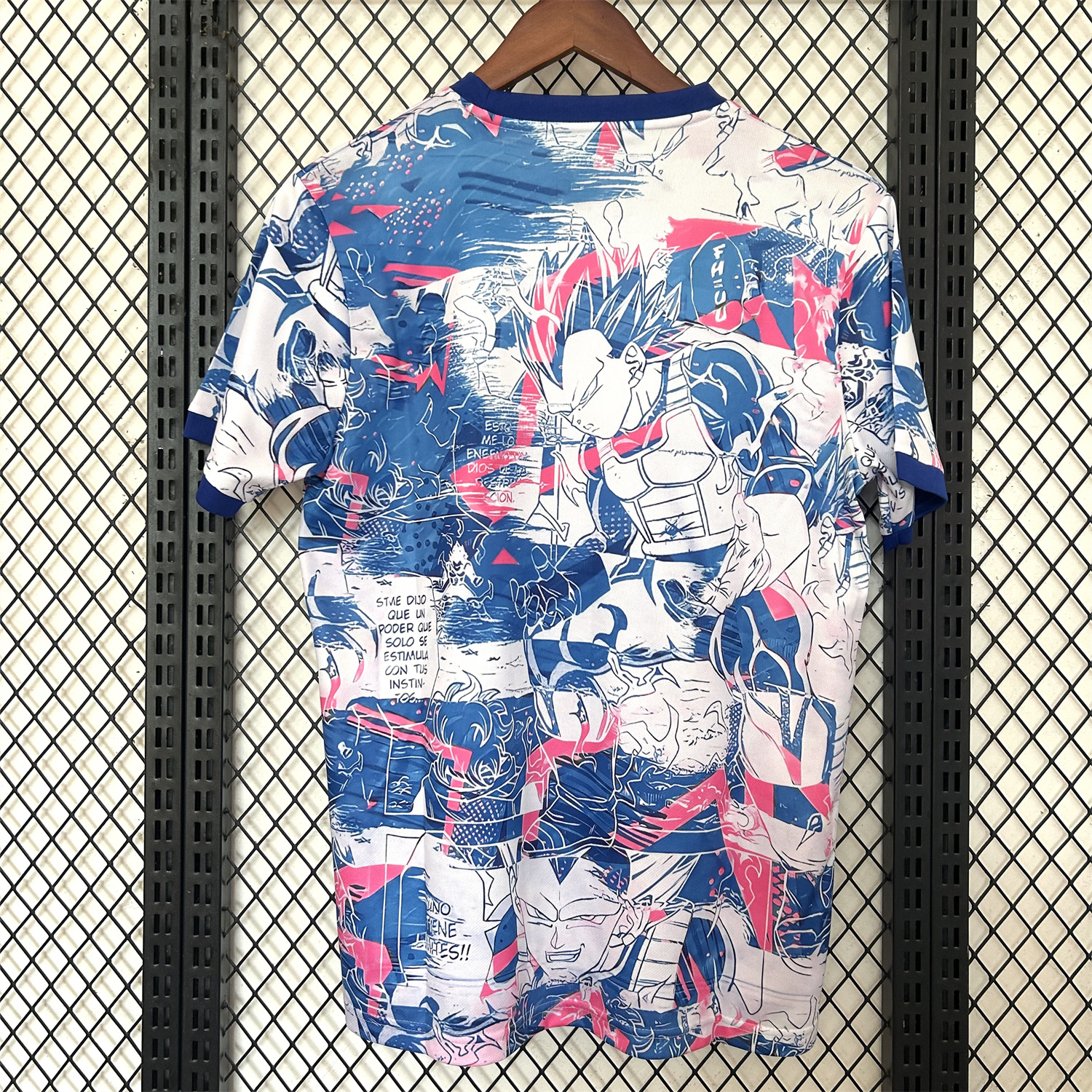 AlphaJersey-Japan 25-26 Blue Vegeta Comic Slice Special Edition Jersey - Fans Version