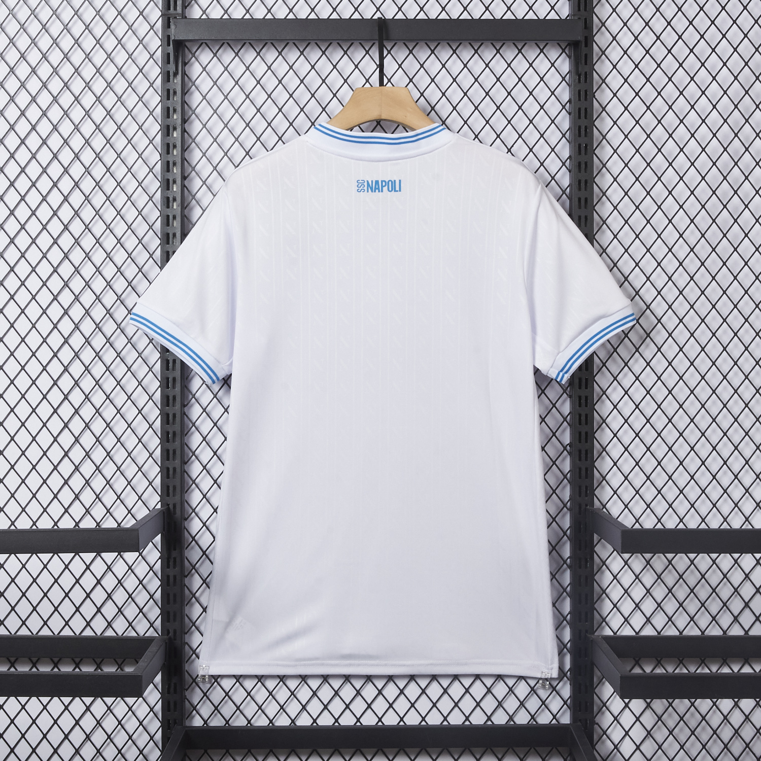 AlphaJersey-Napoli 25-26 European Away White Jersey - Fans Version