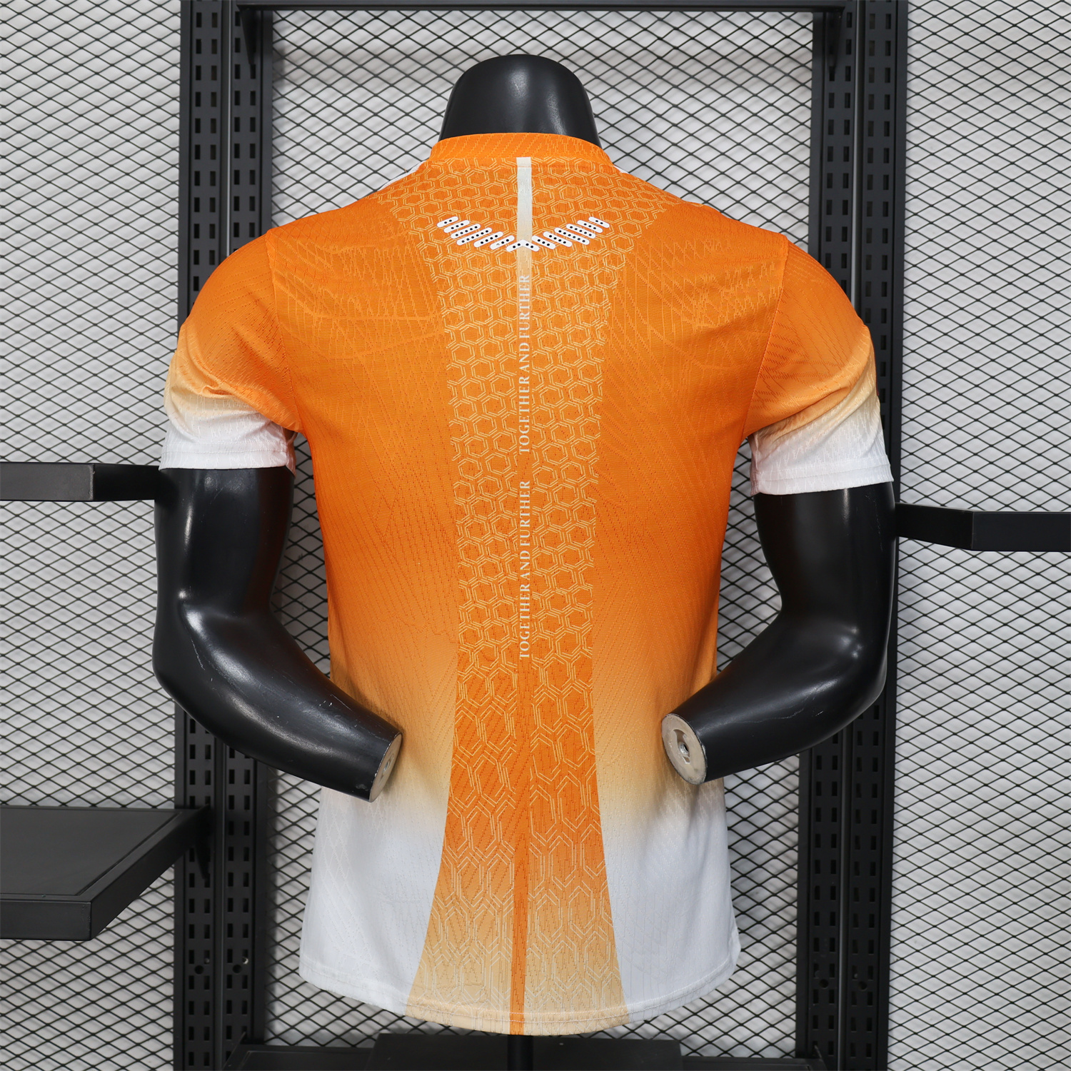 AlphaJersey-Ivory Coast 2026 Orange And White Special Jersey - Player Version
