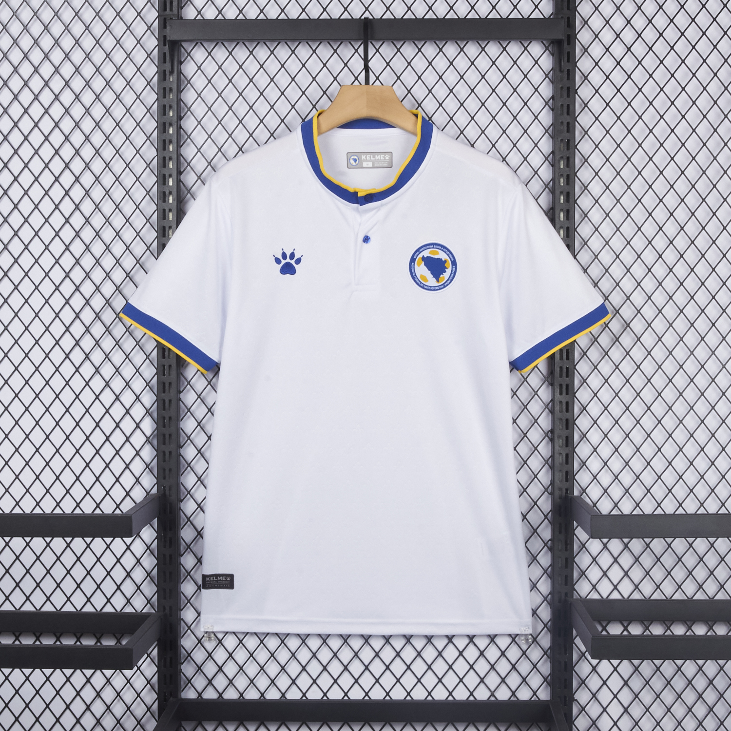 AlphaJersey-Bosnia and Herzegovina 2026 Away Jersey - Fans Version