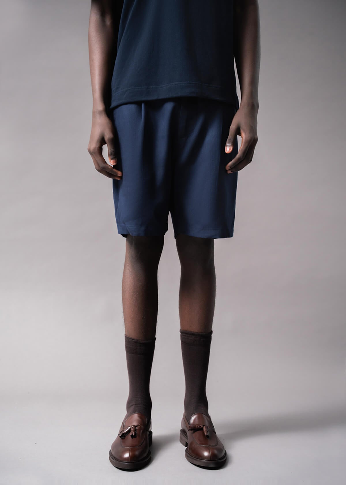 Royal Oxford Short Navy | Modern Menswear by yycbvcnbmmnbm