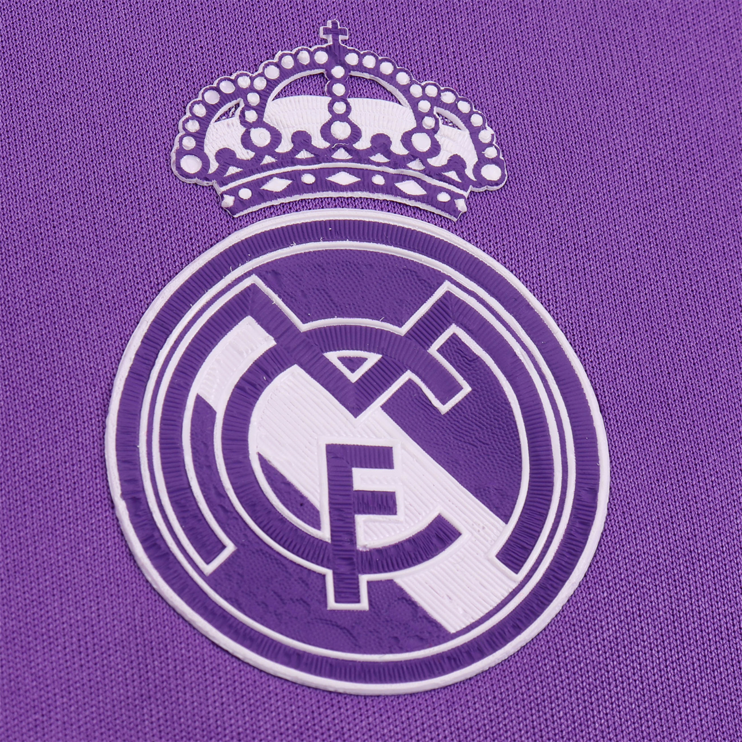 AlphaJersey-Retro Real Madrid 16-17 Away Purple Long Sleeves Kids Kit