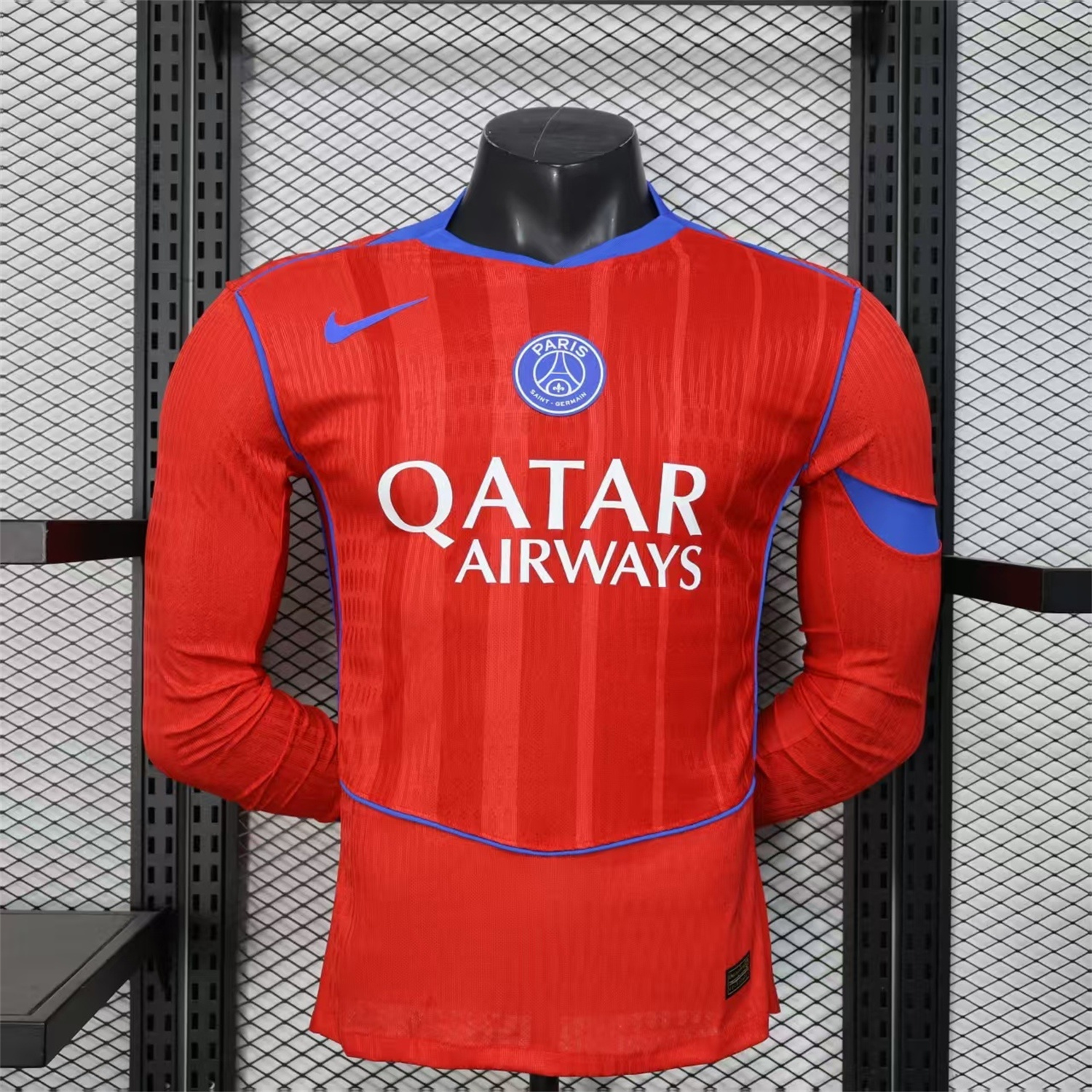 AlphaJersey-Paris Saint-Germain PSG 25-26 Third Long Sleeves Jersey - Player Version