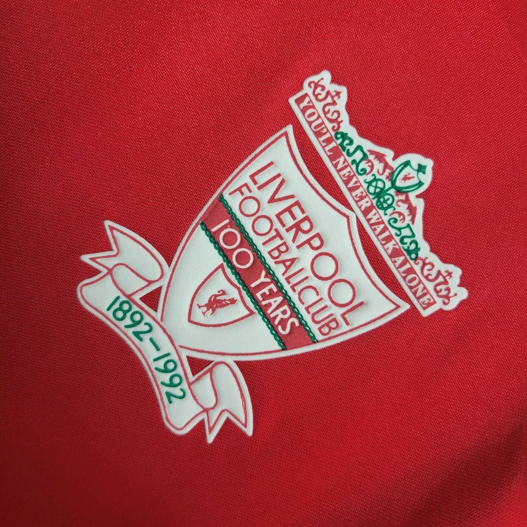 AlphaJersey-Retro liver.pool 1992-93 100 YEARS Home Stadium Jersey