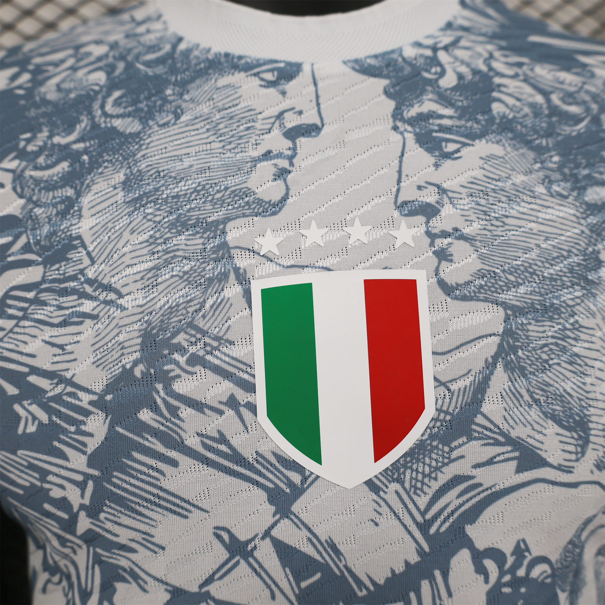 AlphaJersey-Italy 2024 White Special Edition Jersey - Player Version