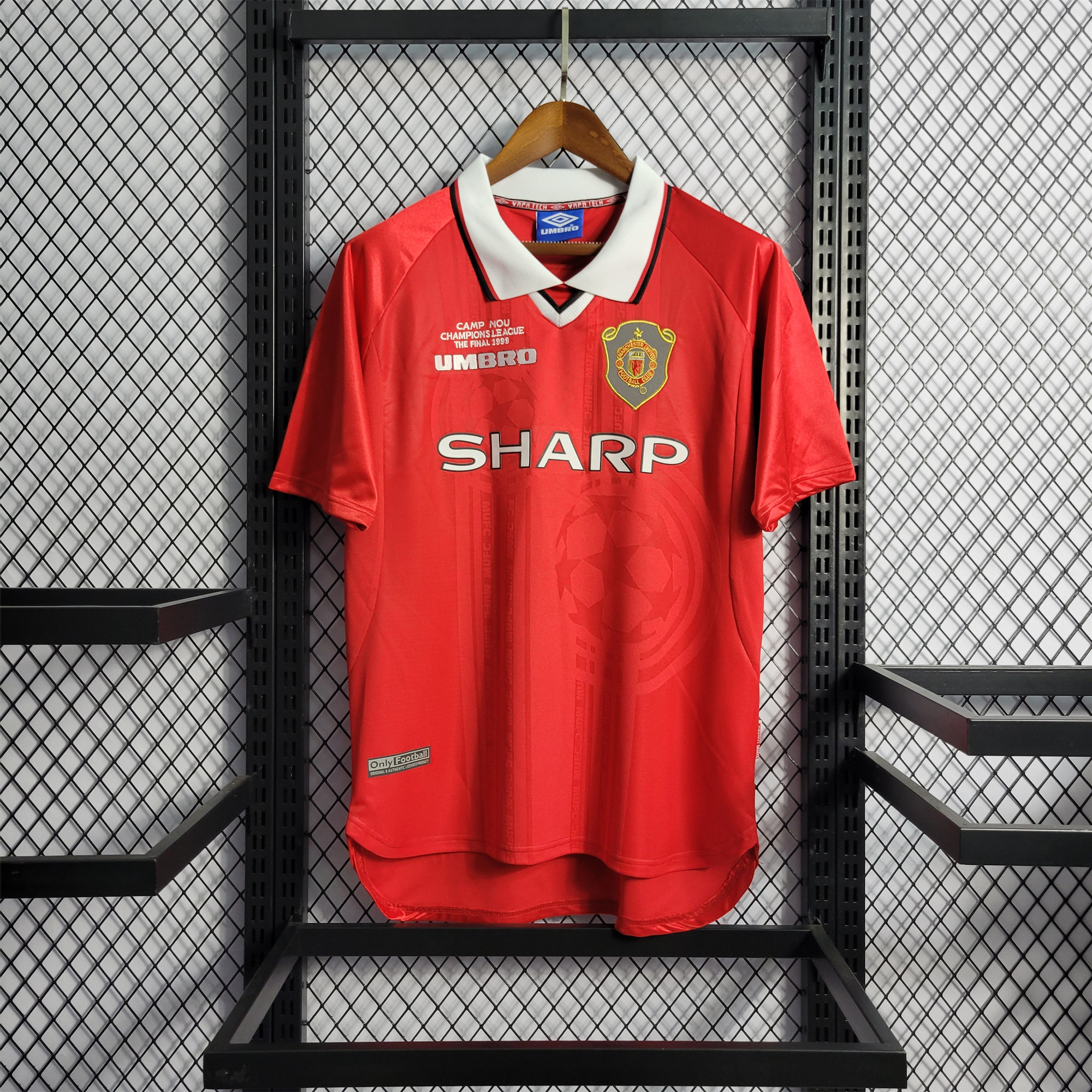 AlphaJersey-Retro Manchester United 99-00 Home Jersey