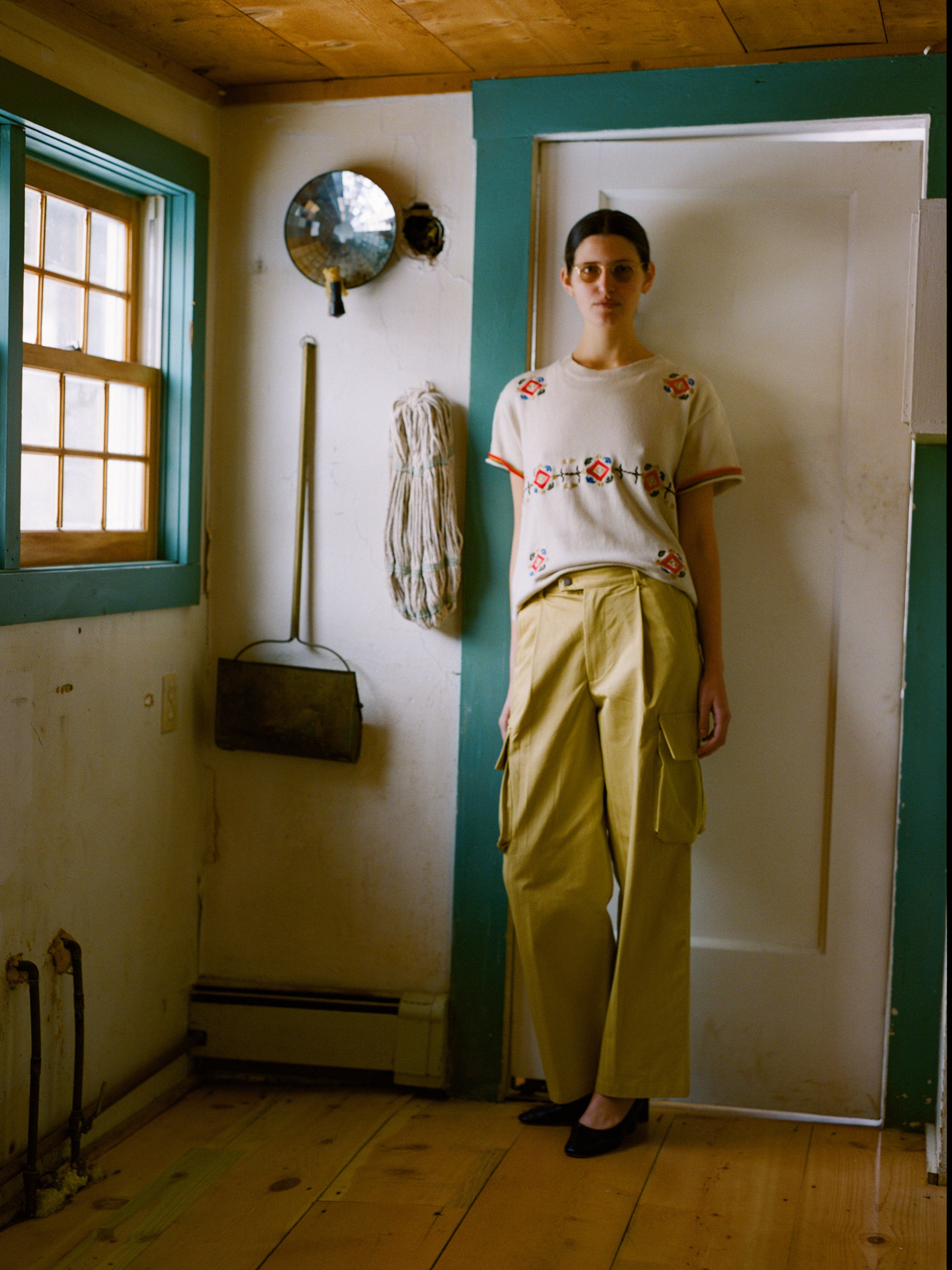 Knit Flower Petal Tee | Modern Menswear by yycbvcnbmmnbm