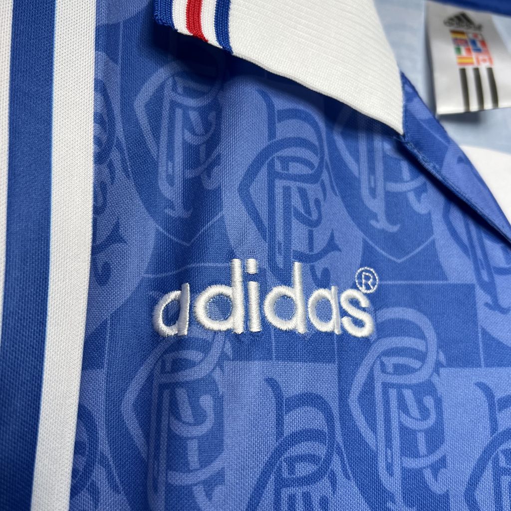 AlphaJersey-Retro Glasgow Rangers 1996-97 Home Stadium Jersey