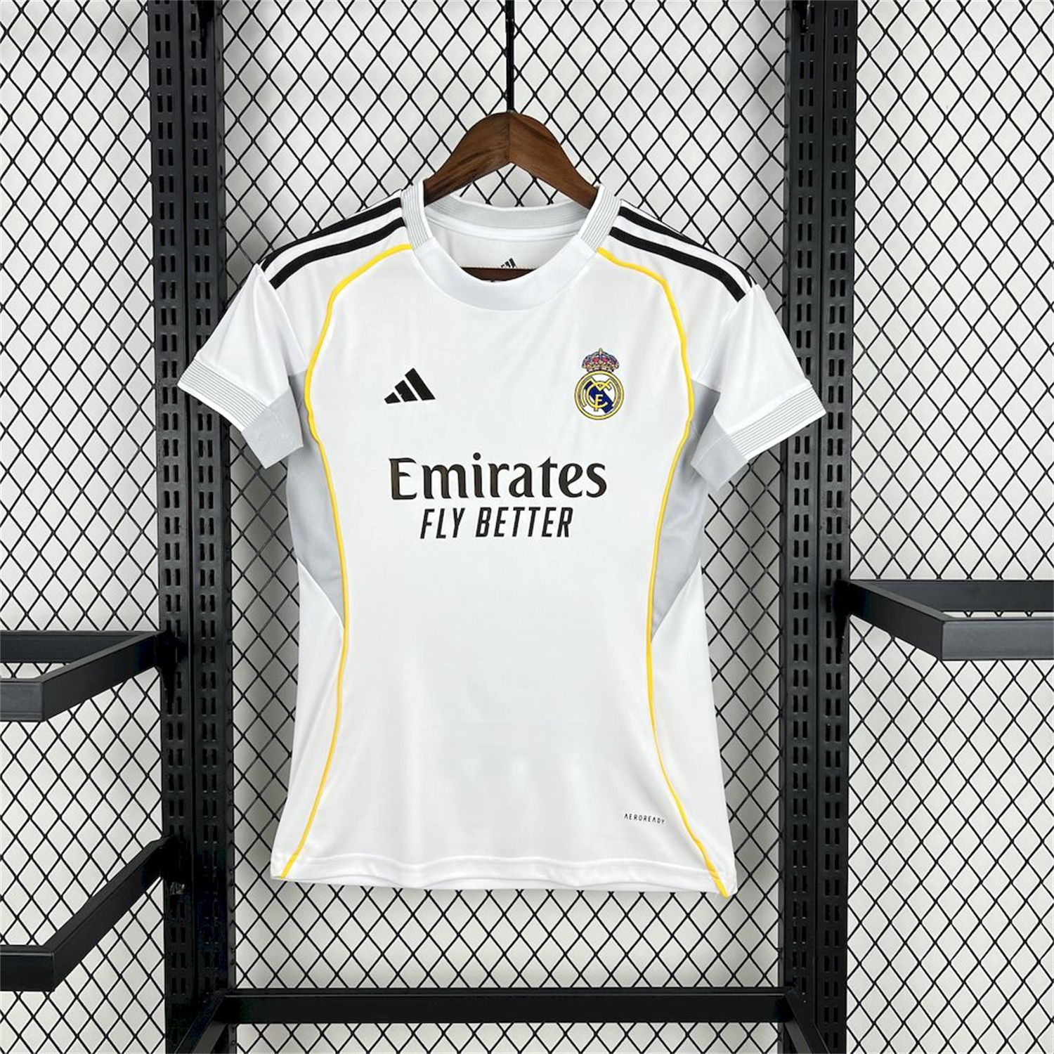 AlphaJersey-Women's Real Madrid 25-26 Home Jersey
