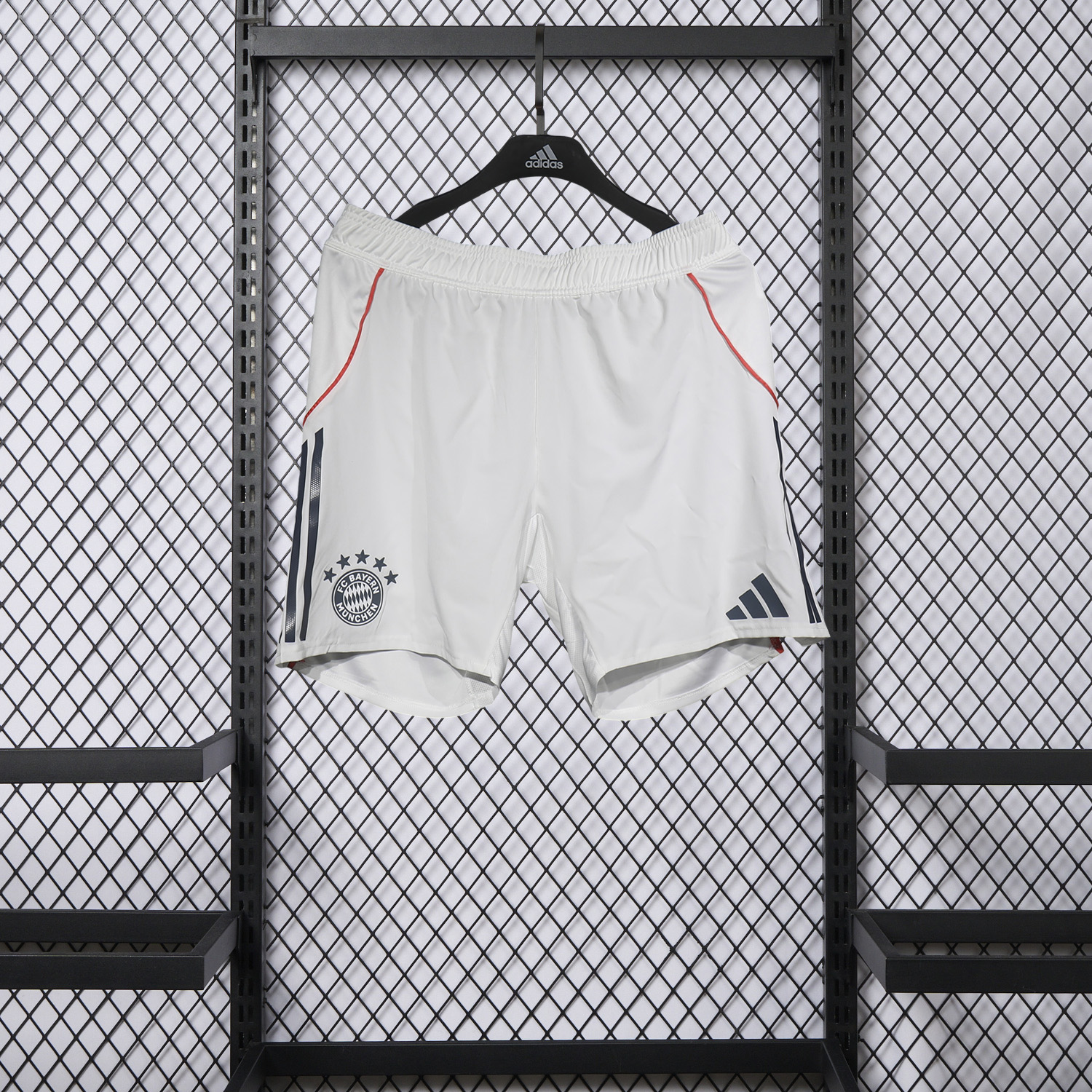 AlphaJersey-Bayern Munich 25-26 Away White Shorts - Player Version