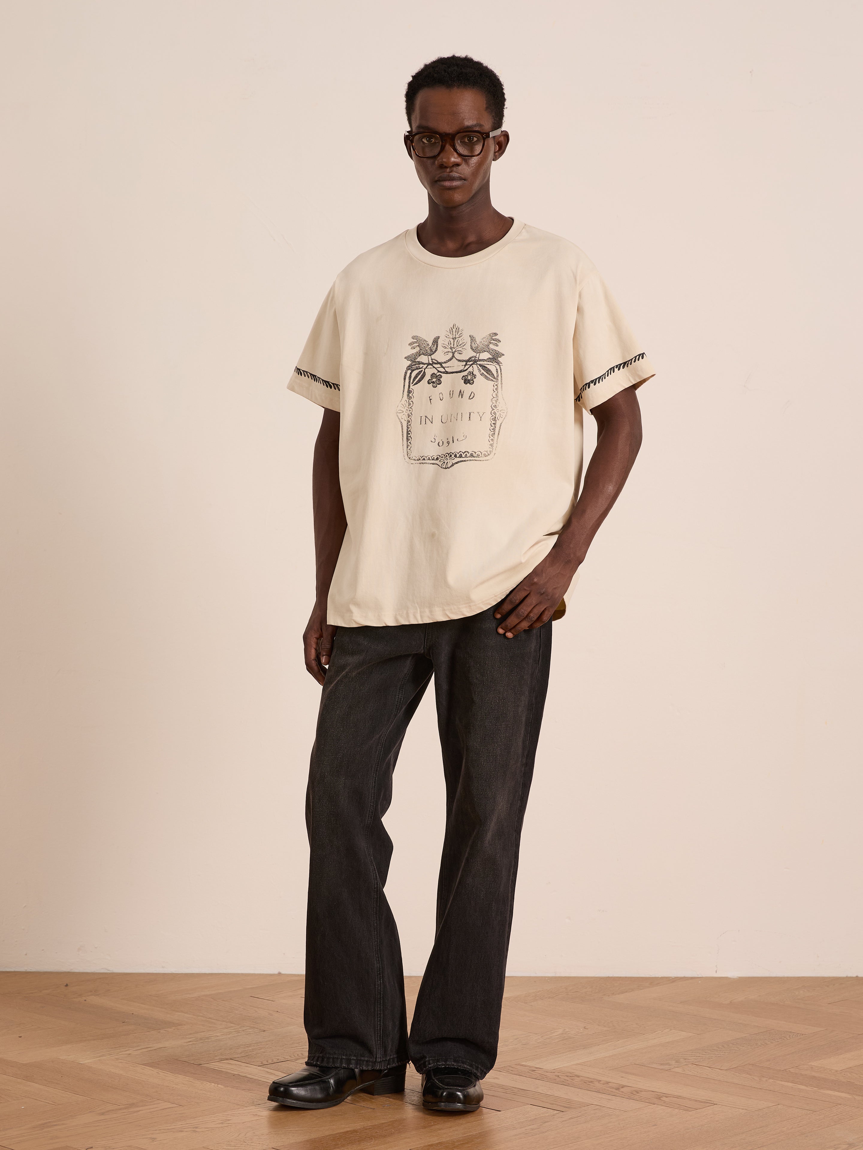 Unity Crest Tee | Modern Menswear by yycbvcnbmmnbm