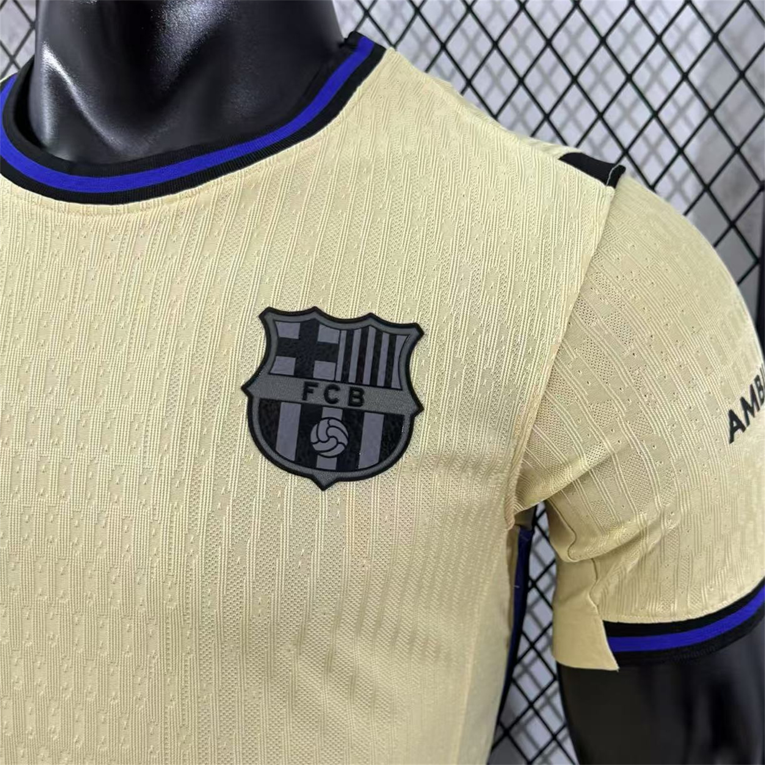 AlphaJersey-Barcelona 25-26 Away Unsponsored Jersey - Player Version