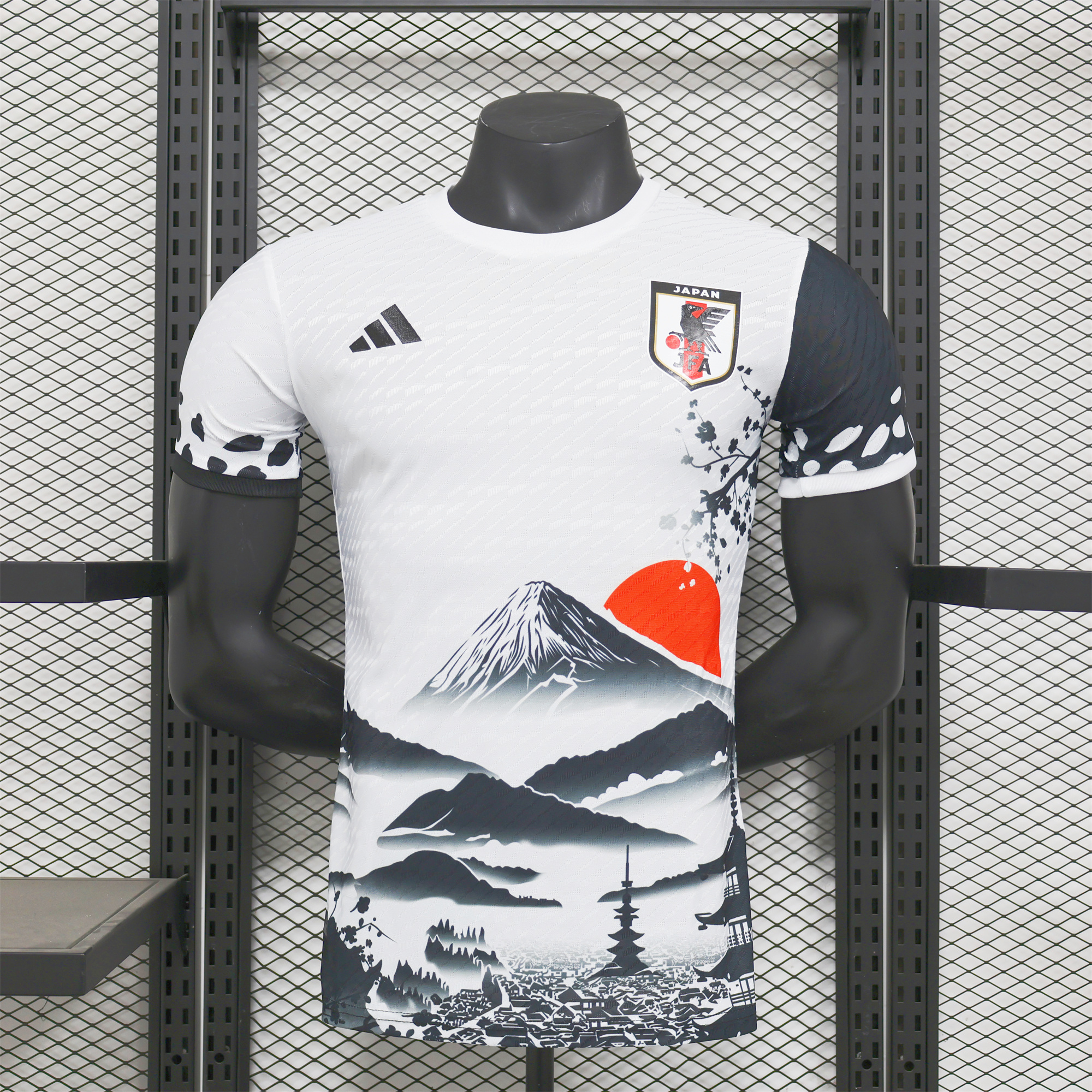 AlphaJersey-Japan 2024 Fuji Mountain Scenery Special Edition White Jersey - Player Version