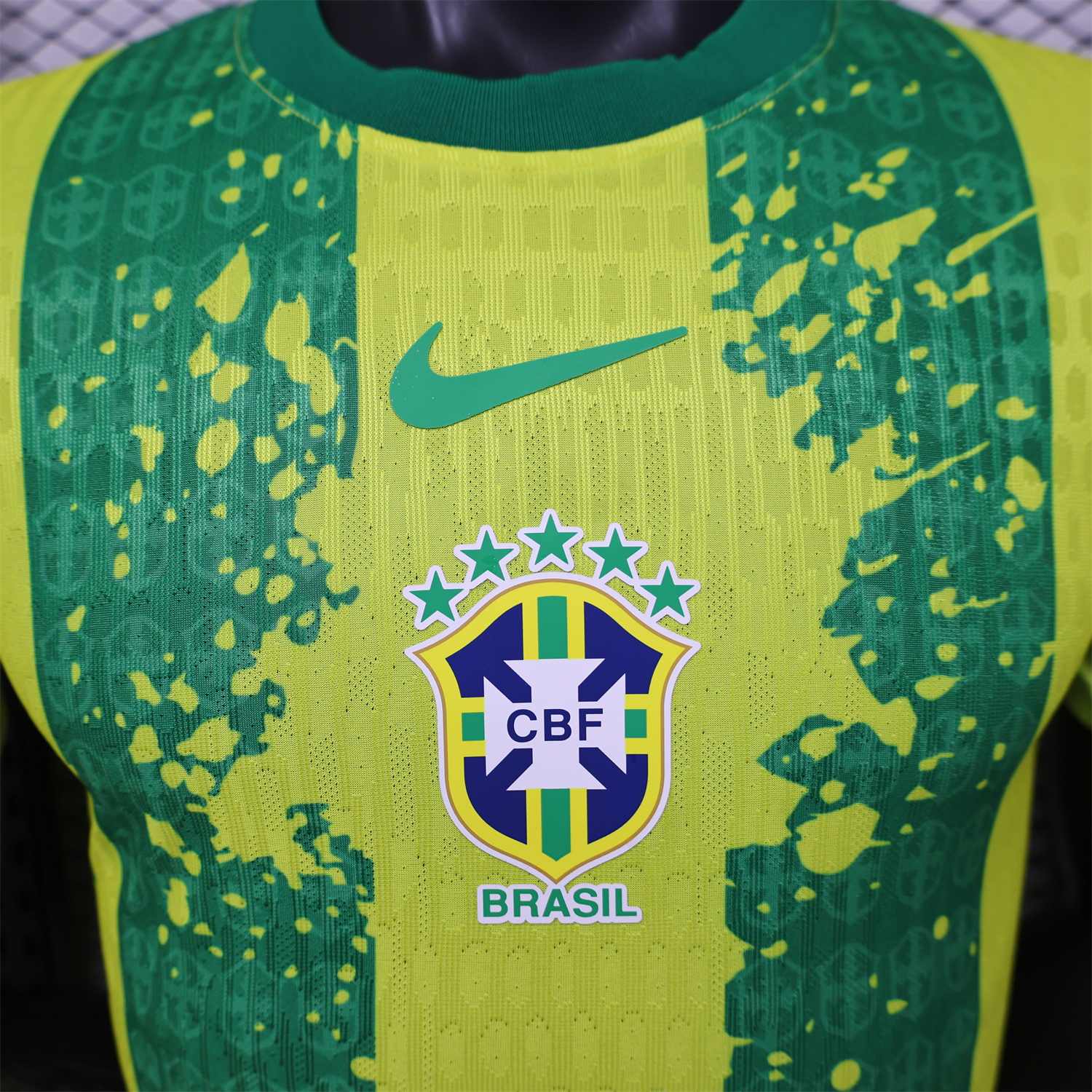 AlphaJersey-Brazil 2026 Yellow And Green Special Jersey - Player Version