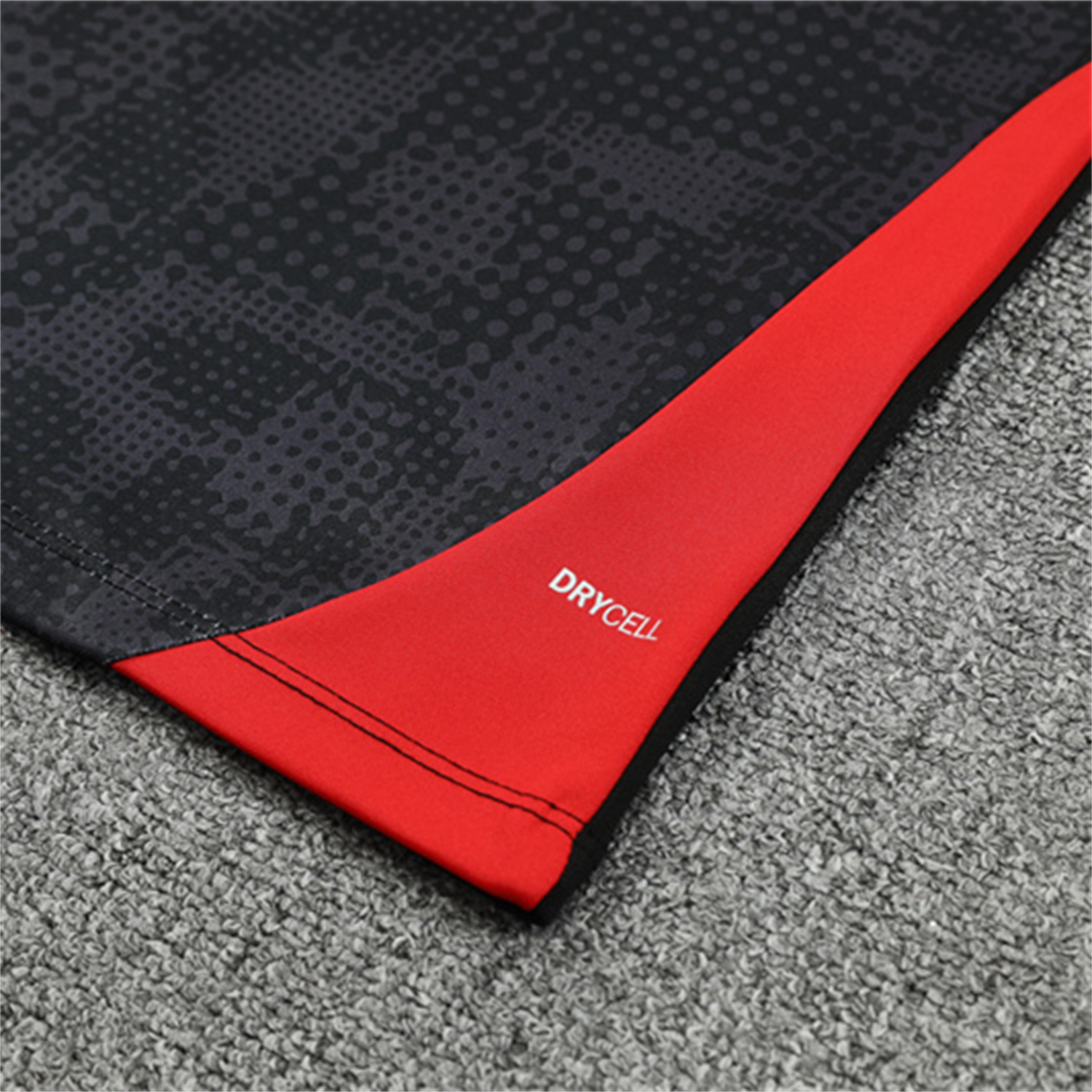 AlphaJersey-AC Milan 25-26 Long Sleeve Training Set - Black Top & Black Pants
