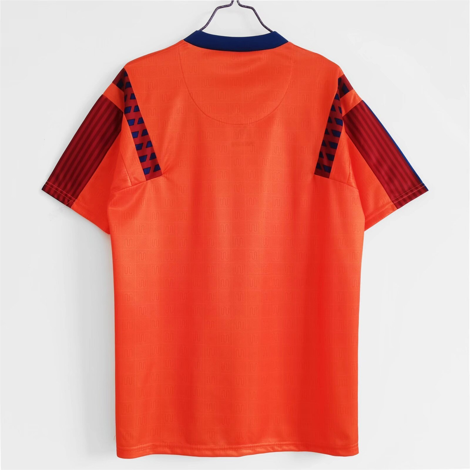 AlphaJersey-Retro Barcelona 1991-92 Away Orange Jersey
