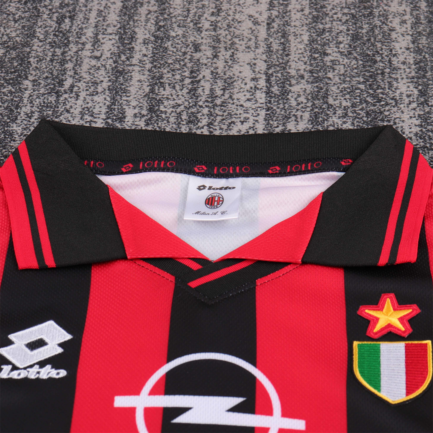 AlphaJersey-Retro AC Milan 1996-97 Home Kids Kit