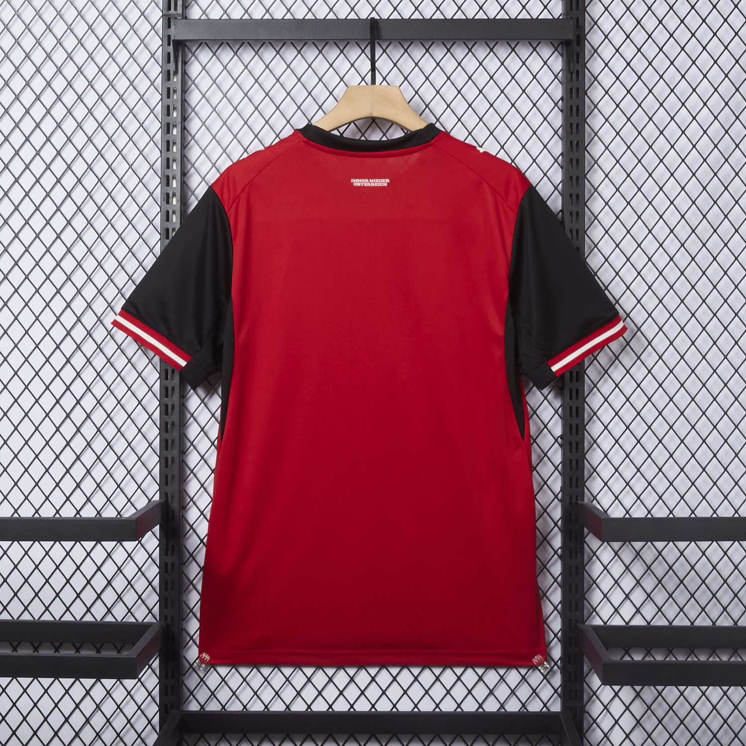 AlphaJersey-Austria 2026 Home Red Jersey - Fans Version