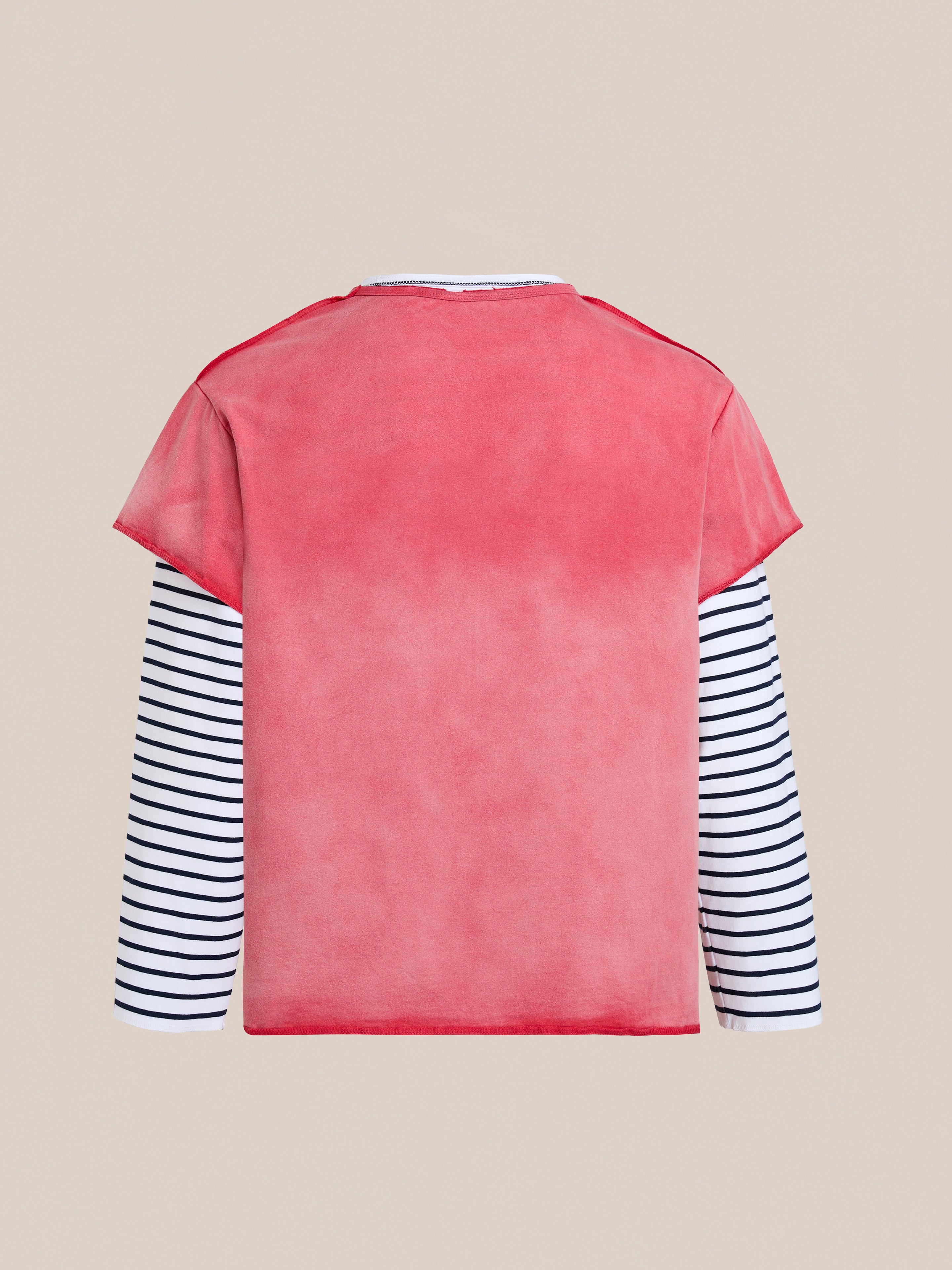 Double Layer LS Tee | Modern Menswear by yycbvcnbmmnbm