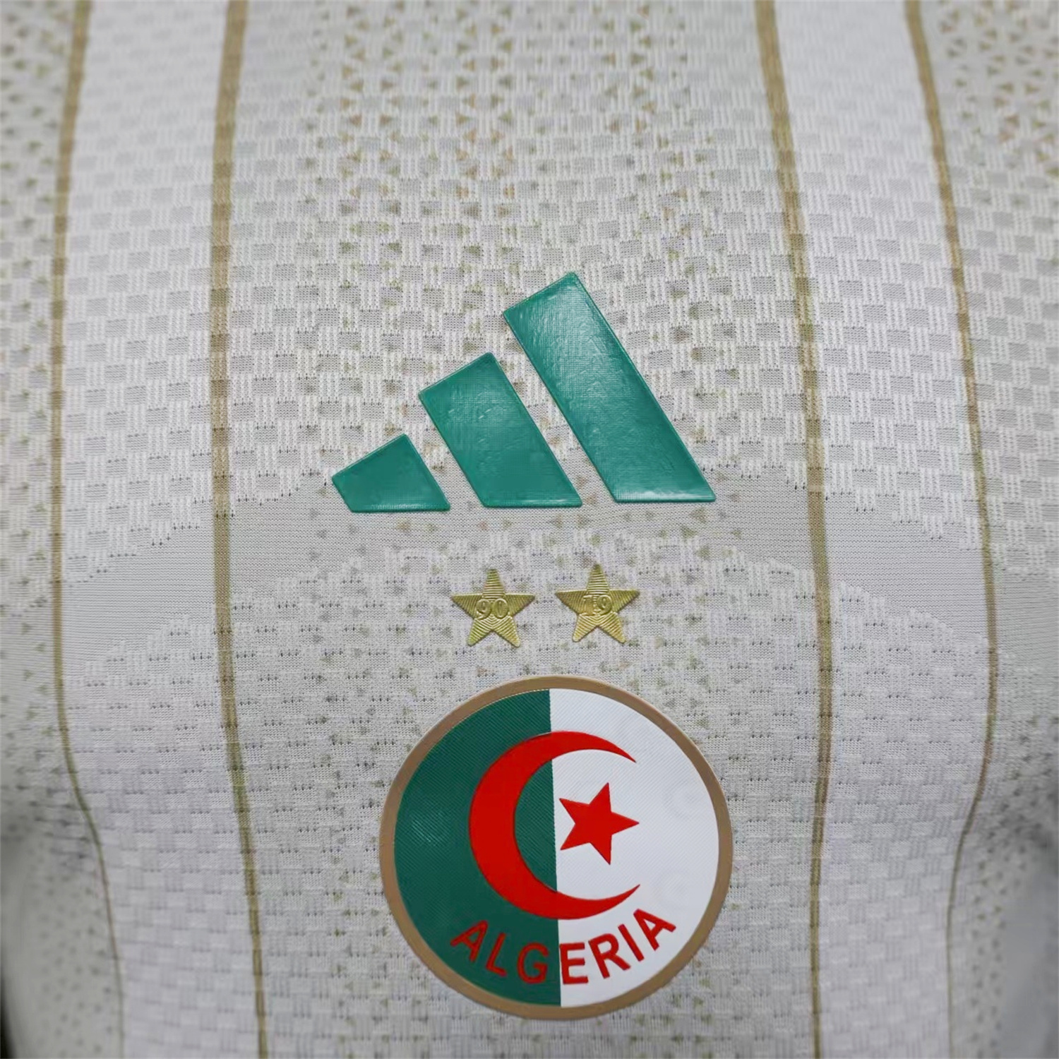 AlphaJersey-Algeria 2026 Home Jersey With 2 Stars - Player Version