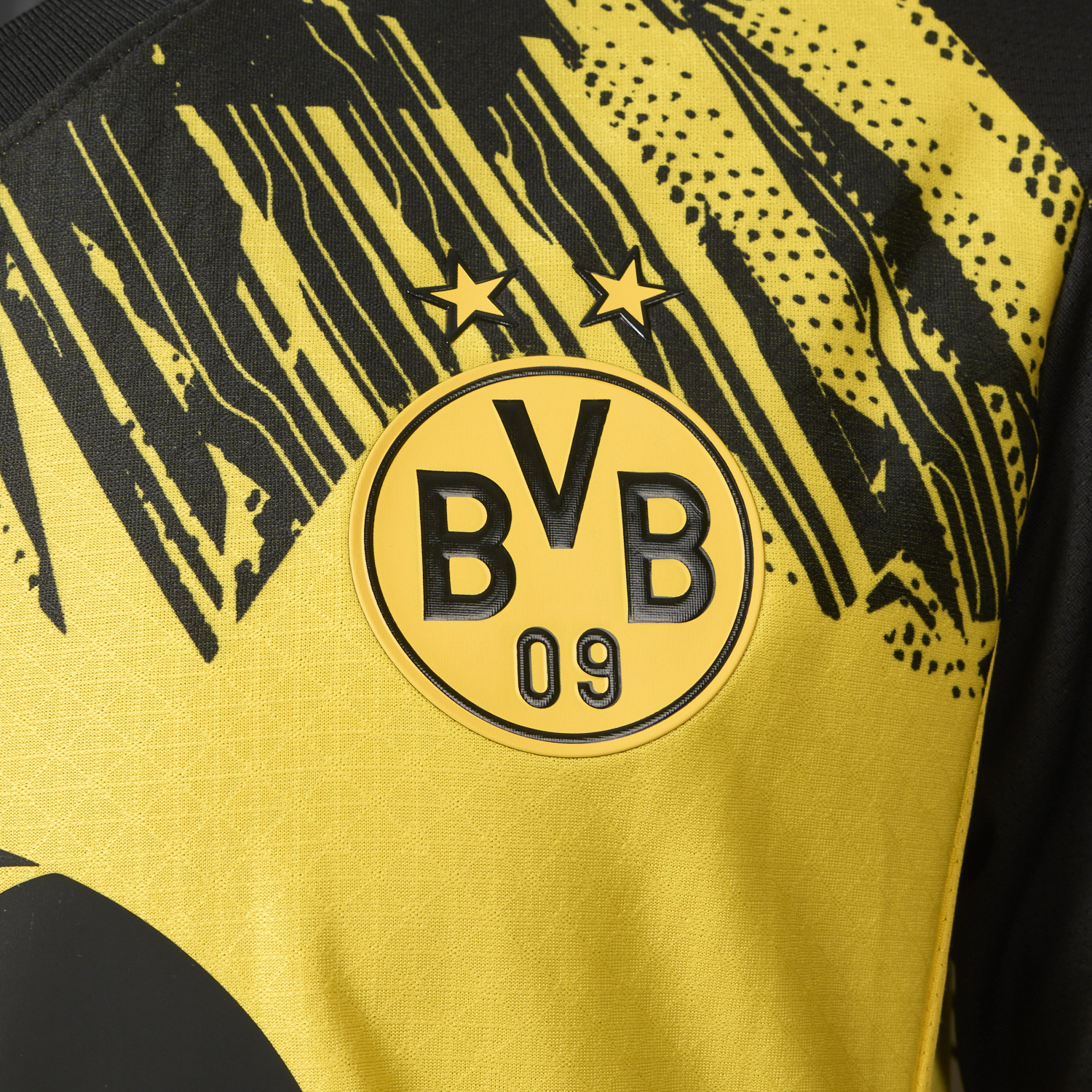 AlphaJersey-Dortmund 25-26 Home Jersey With Chest Sponsor - Player Version
