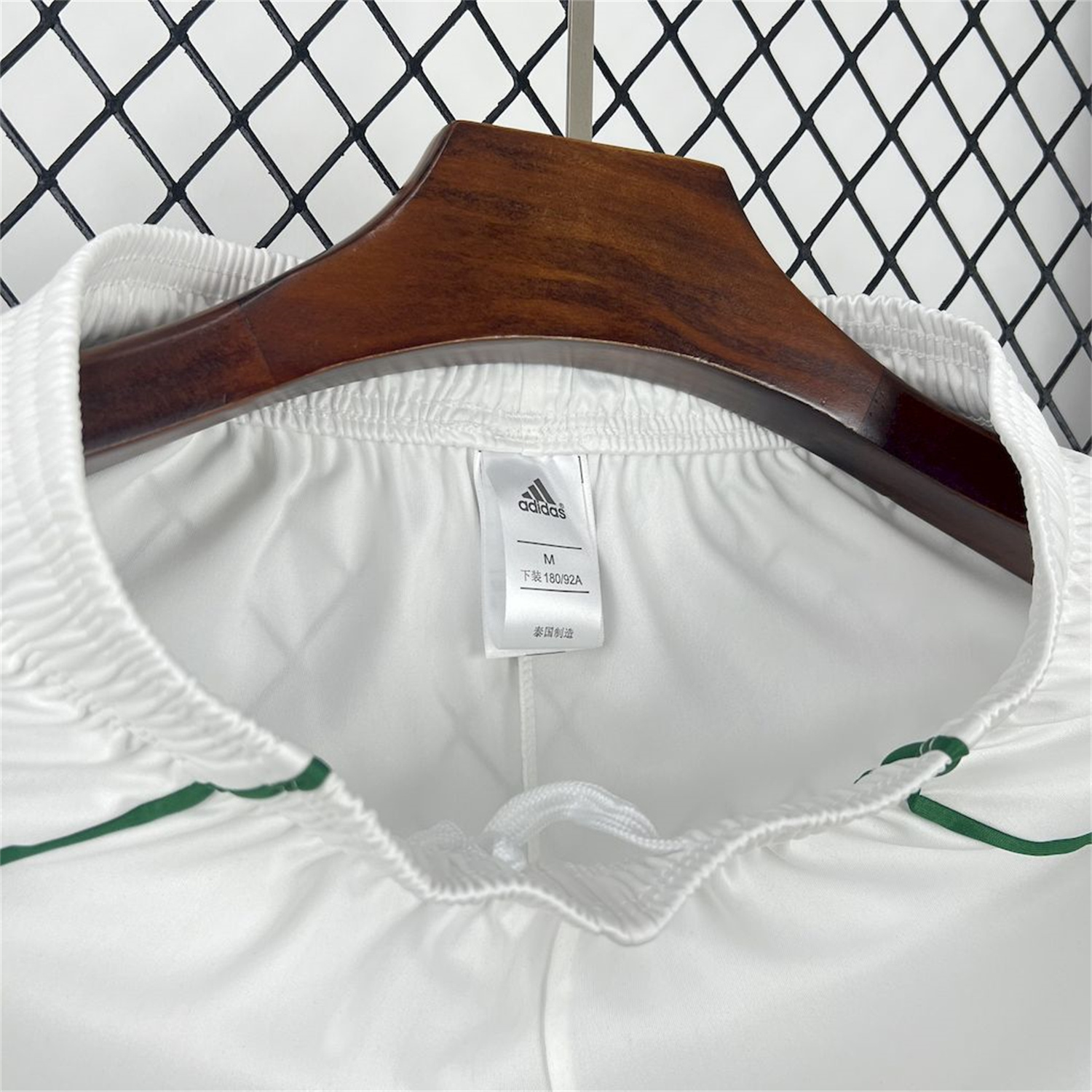 AlphaJersey-Celtic 25-26 Home White Shorts - Fans Version