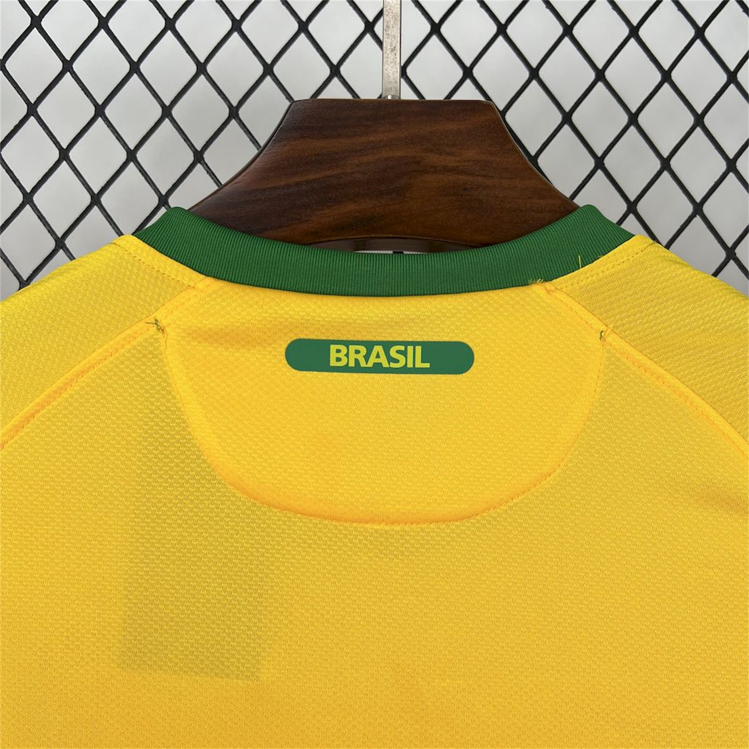AlphaJersey-Retro Brazil 2010 Home Jersey