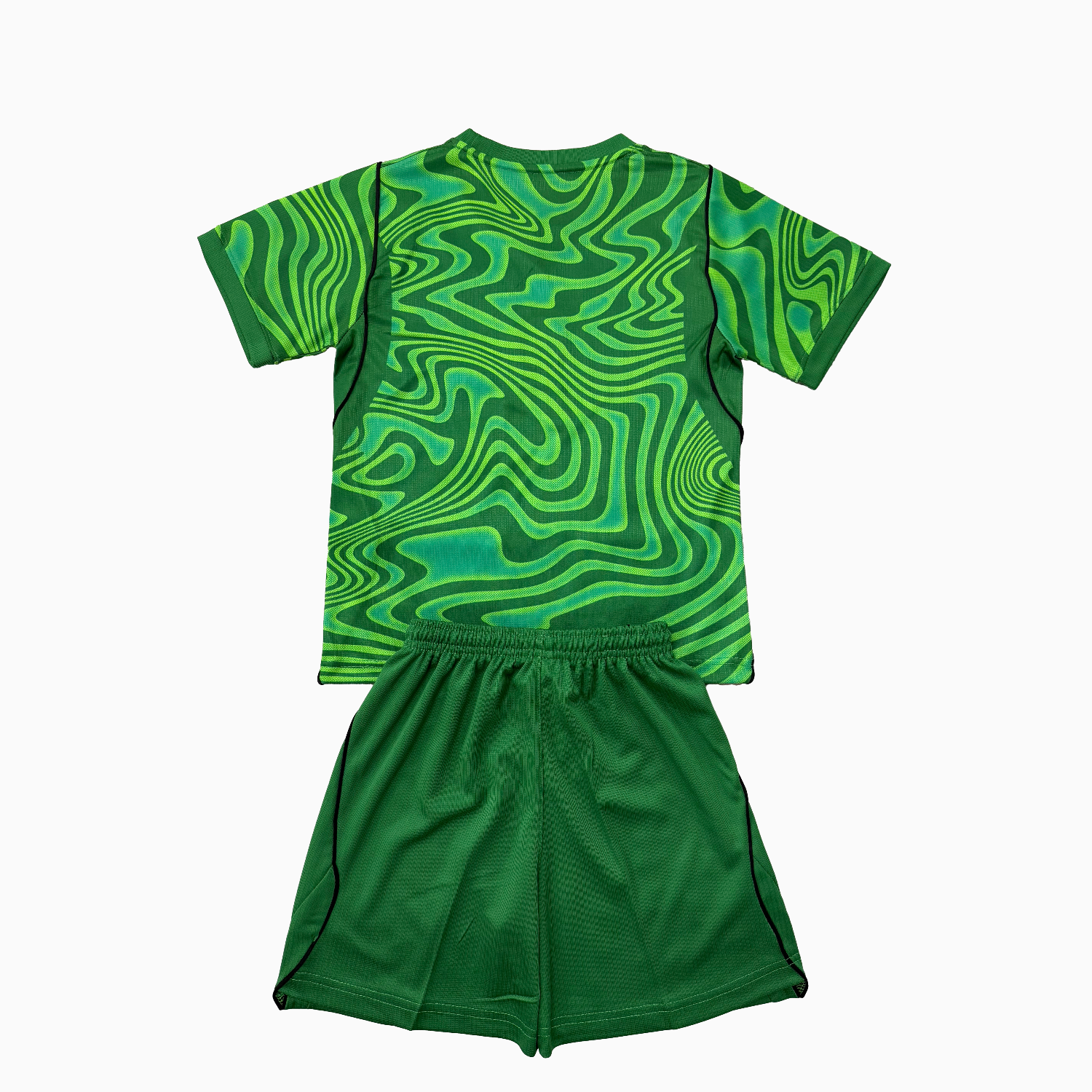 AlphaJersey-Brazil 2026 Green Goalkeeper Men's Adult Jersey Set - Fans Version