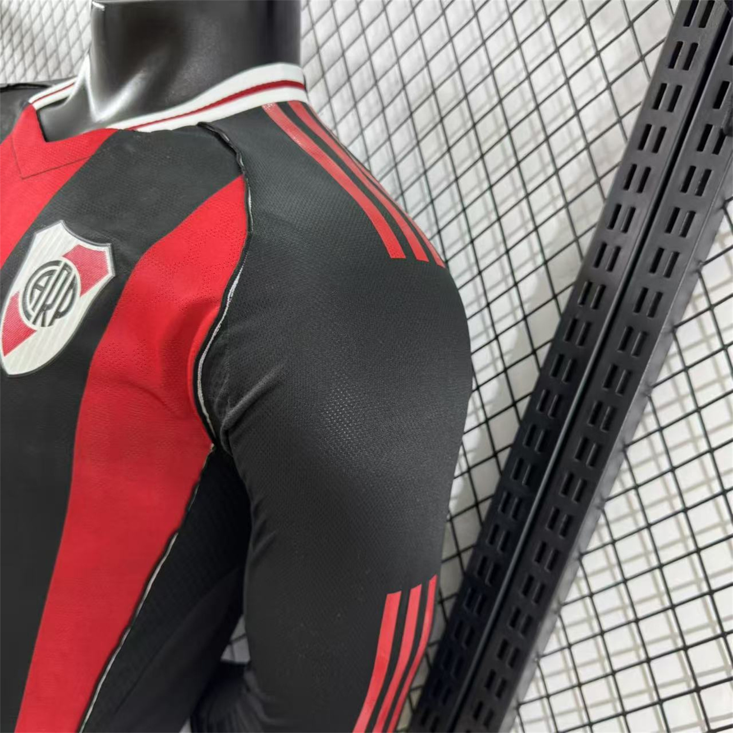 AlphaJersey-River Plate 25-26 Away Unsponsored Long Sleeves Jersey - Player Version