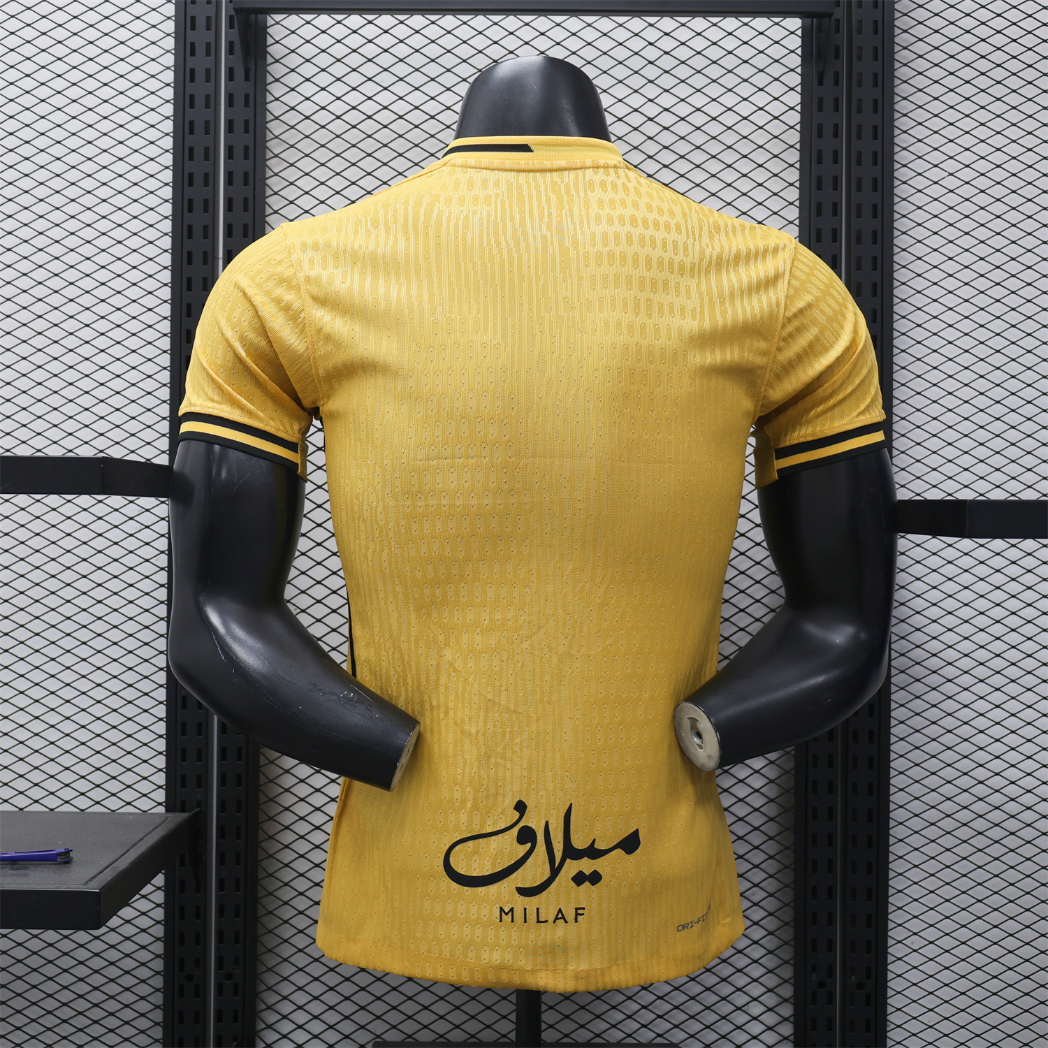 AlphaJersey-Al Ittihad Jeddah United 25-26 Third Yellow Jersey - Player Version