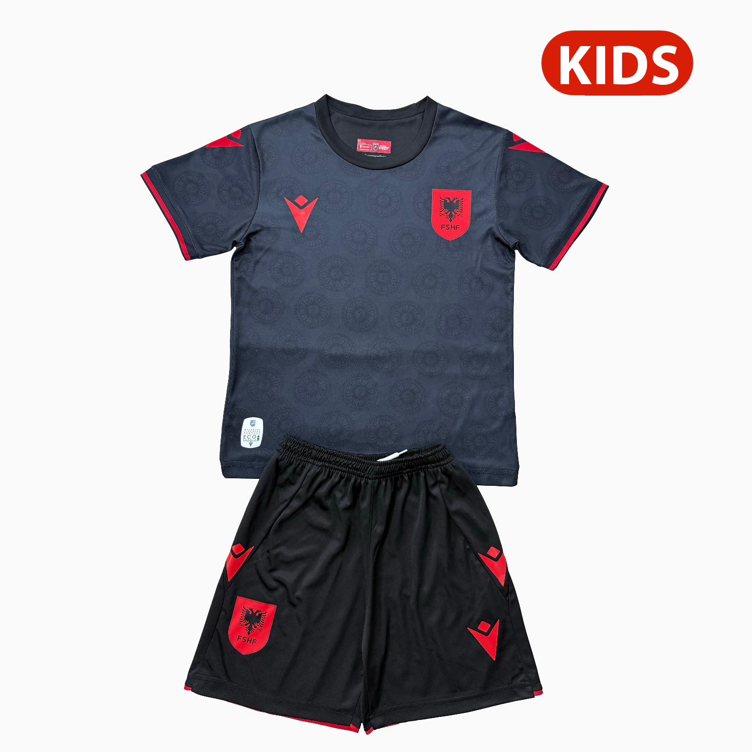 AlphaJersey-Albania 2026 Third Kids Kit