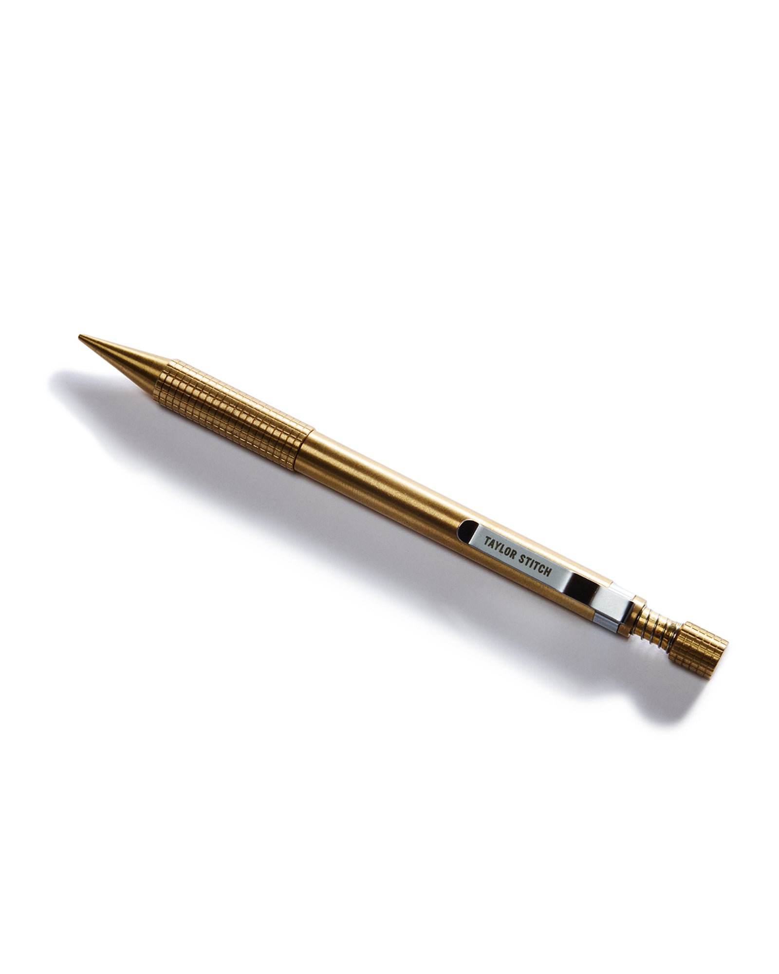 The Mechanical Pencil in Brass | Modern Menswear by yycbvcnbmmnbm