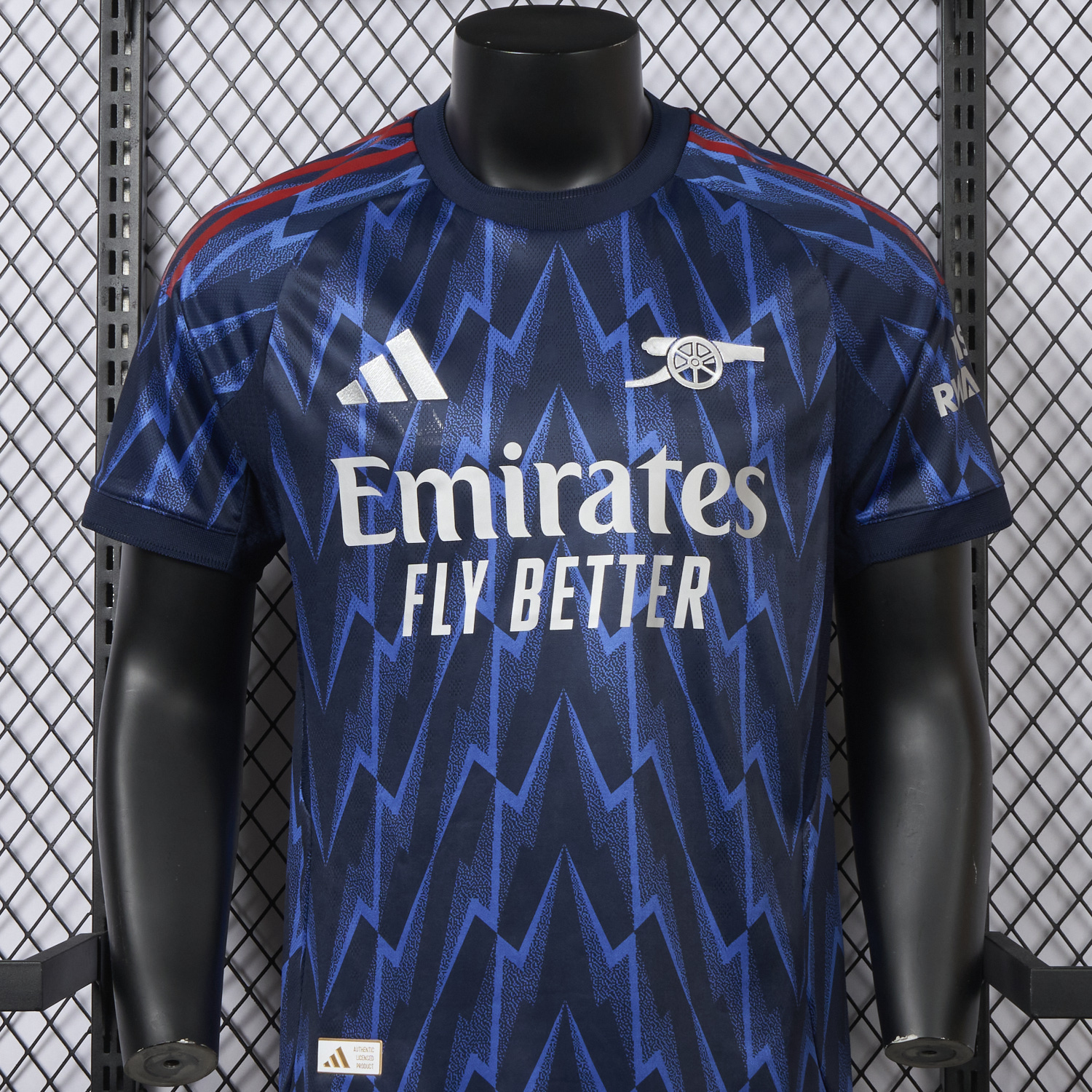 AlphaJersey-Arsenal 25-26 Away Blue Jersey - Player Version