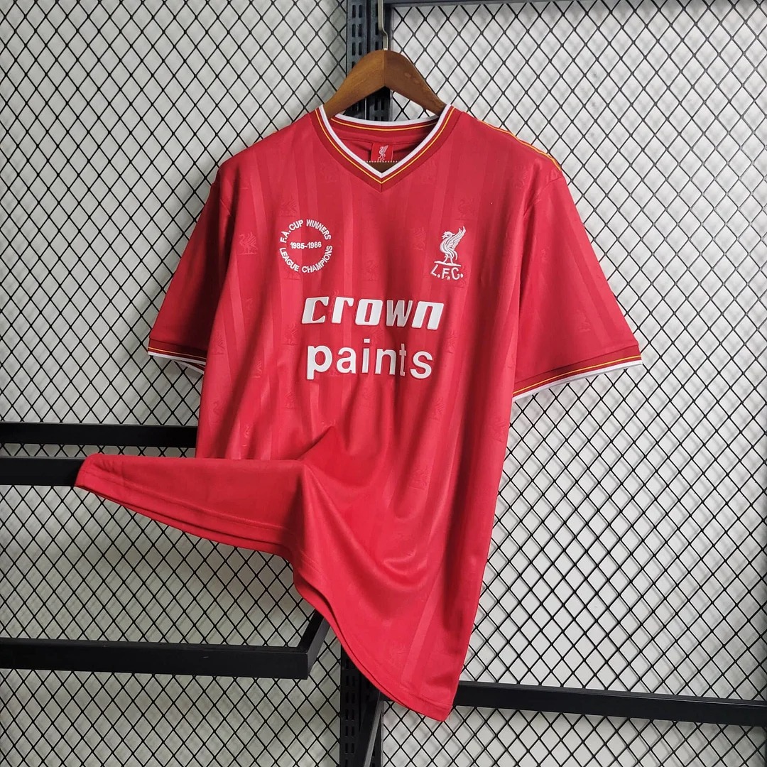 AlphaJersey-Retro Liver.pool 1986-87 Home Stadium Jersey