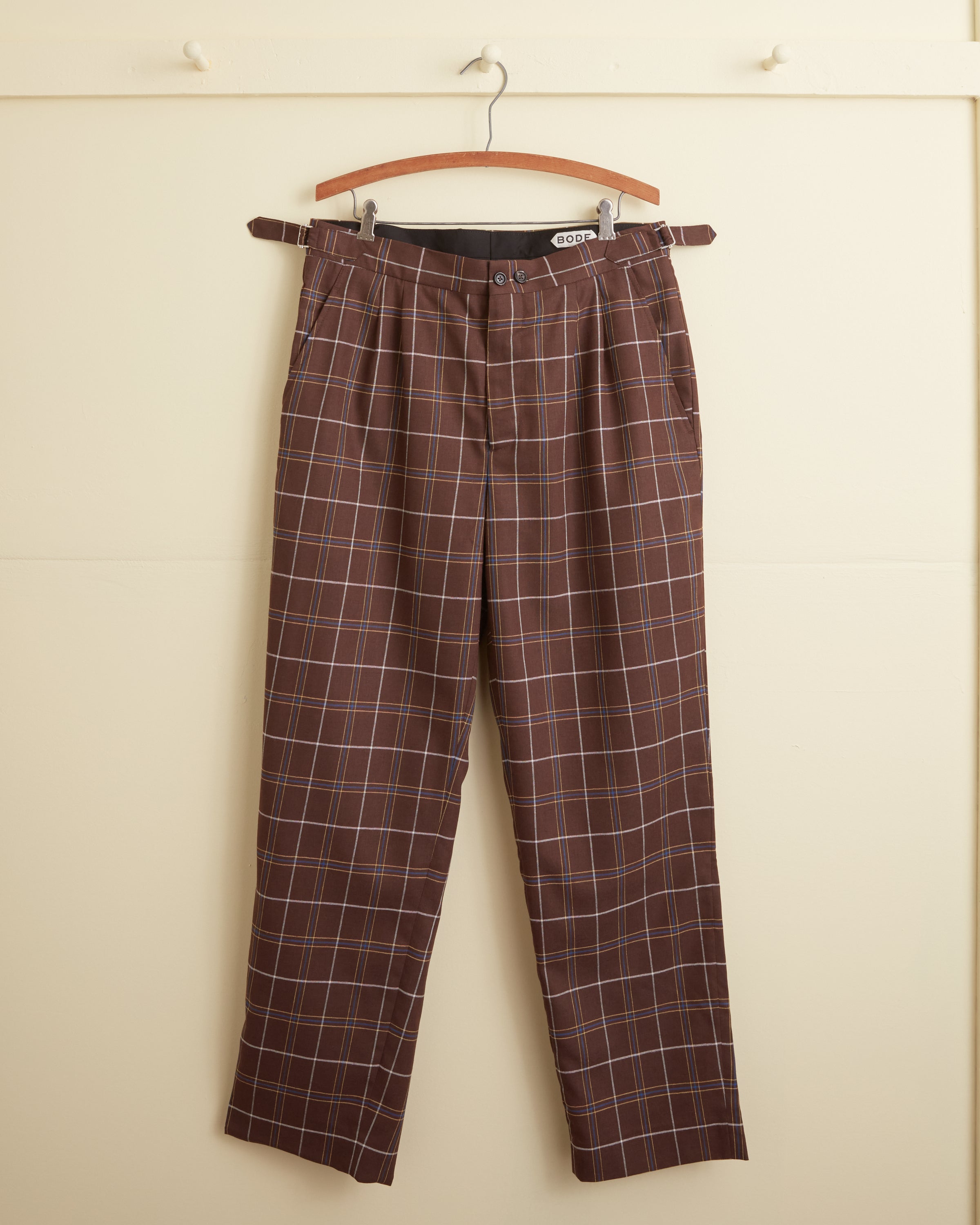 Dunham Plaid Trousers | Modern Menswear by yycbvcnbmmnbm
