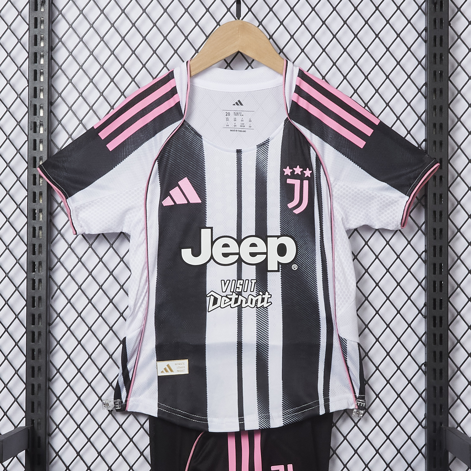 AlphaJersey-Juventus 25-26 Home Kids Kit - Player Version