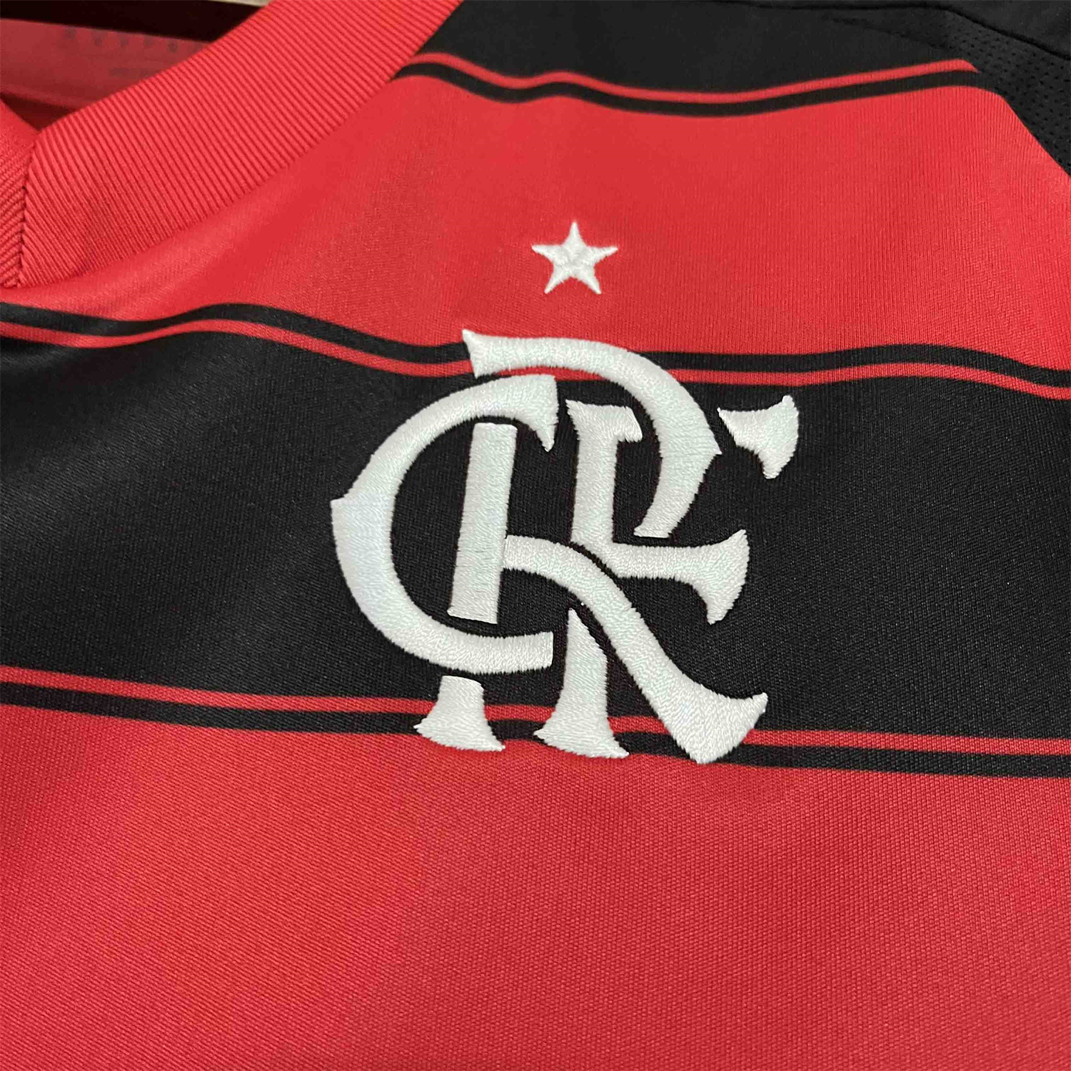 AlphaJersey-Women's Flamengo 25-26 Home Jersey with Sponsors