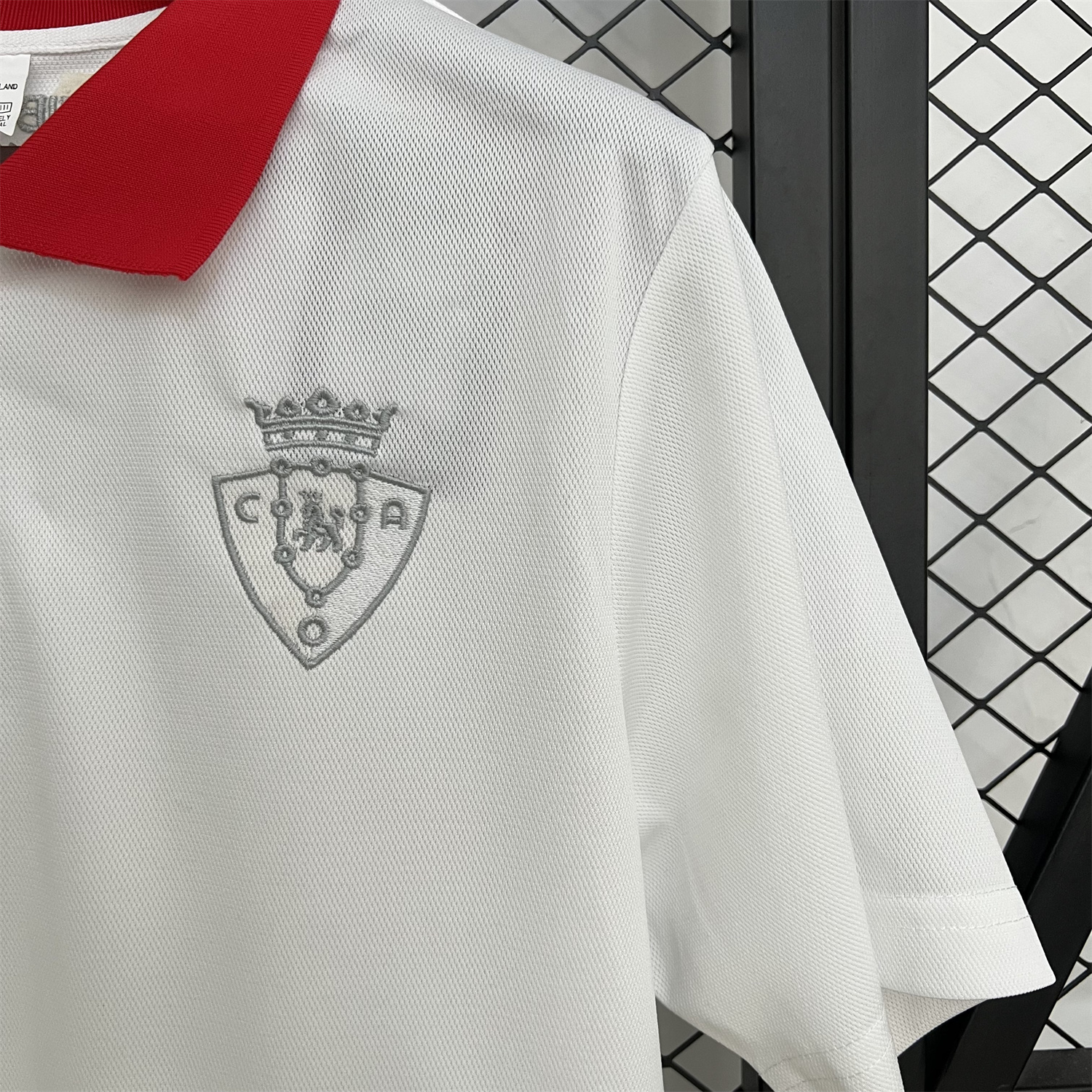 AlphaJersey-Osasuna 25-26 White Special Polo Jersey - Fans Version