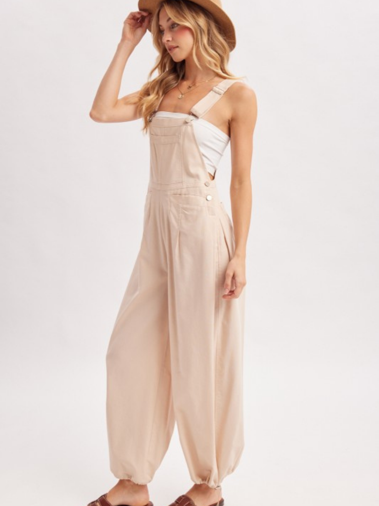 Cargo Drawstring Overalls | Elegant Women's Fashion by coolavocek