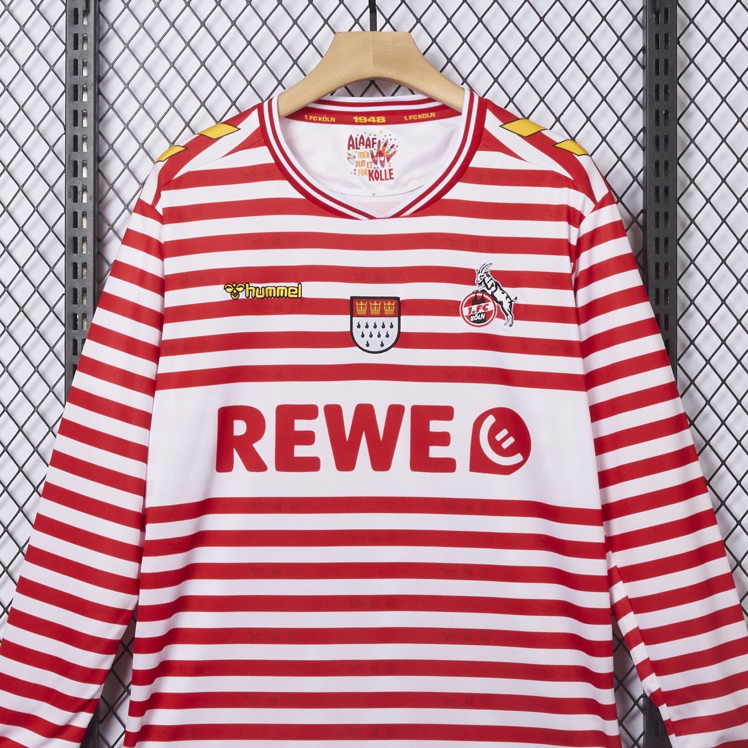 AlphaJersey-Köln 25-26 Carnival Special Long Sleeves Jersey - Fans Version