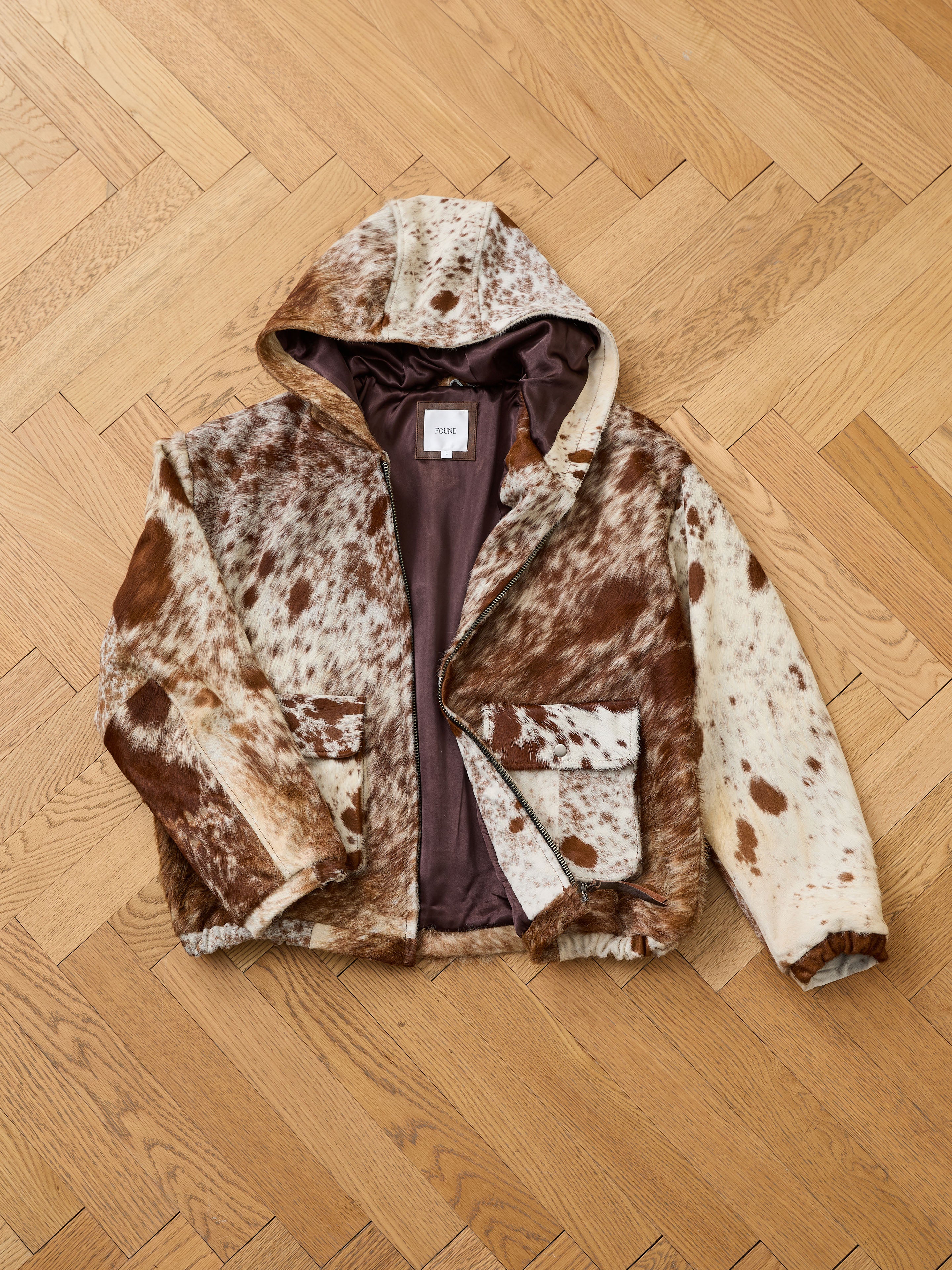 Cowhide Drover Hoodie | Modern Menswear by yycbvcnbmmnbm