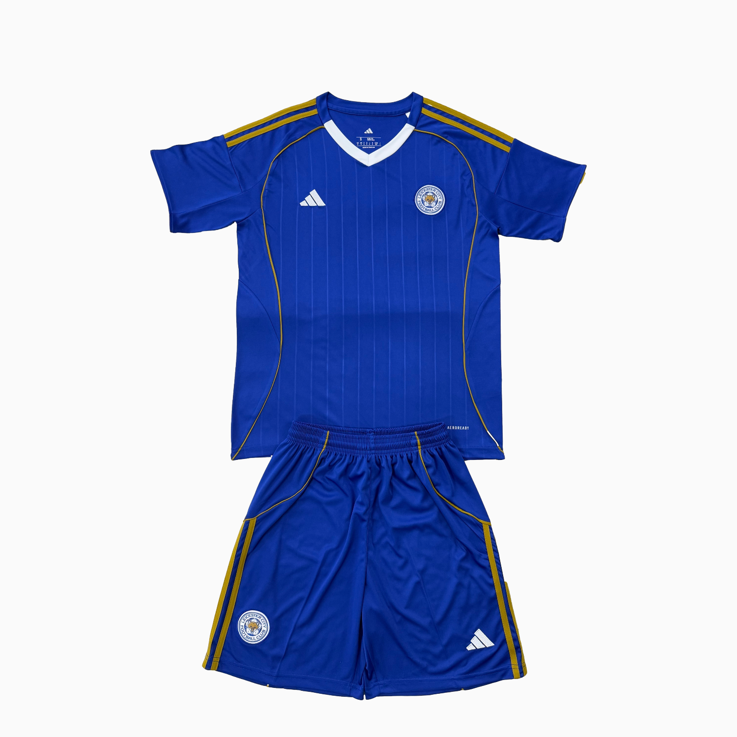 AlphaJersey-Leicester City 25-26 Home Kids Kit