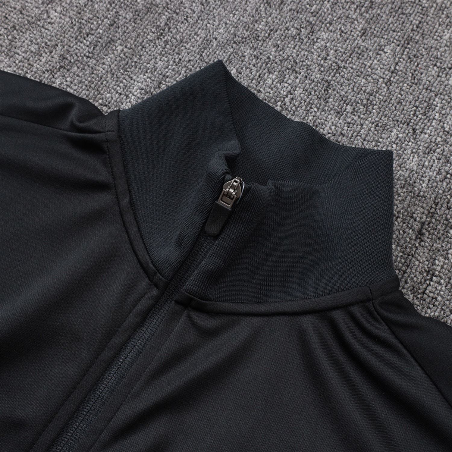 AlphaJersey-Paris Saint-Germain PSG 25-26 Jacket Training Tracksuit - Pure Black top & Pants