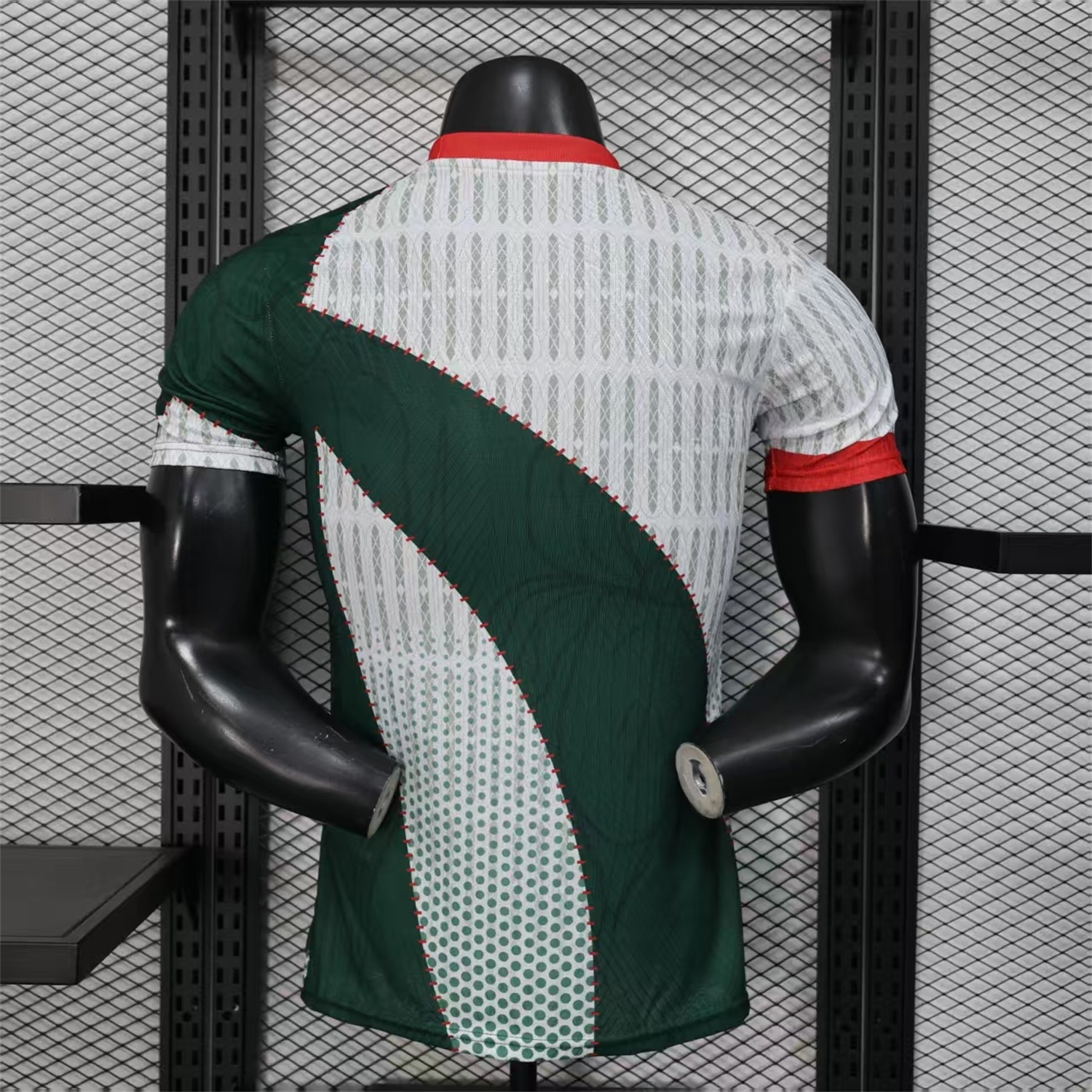 AlphaJersey-Marseille 25-26 Dark Green And White Jersey -Player Version