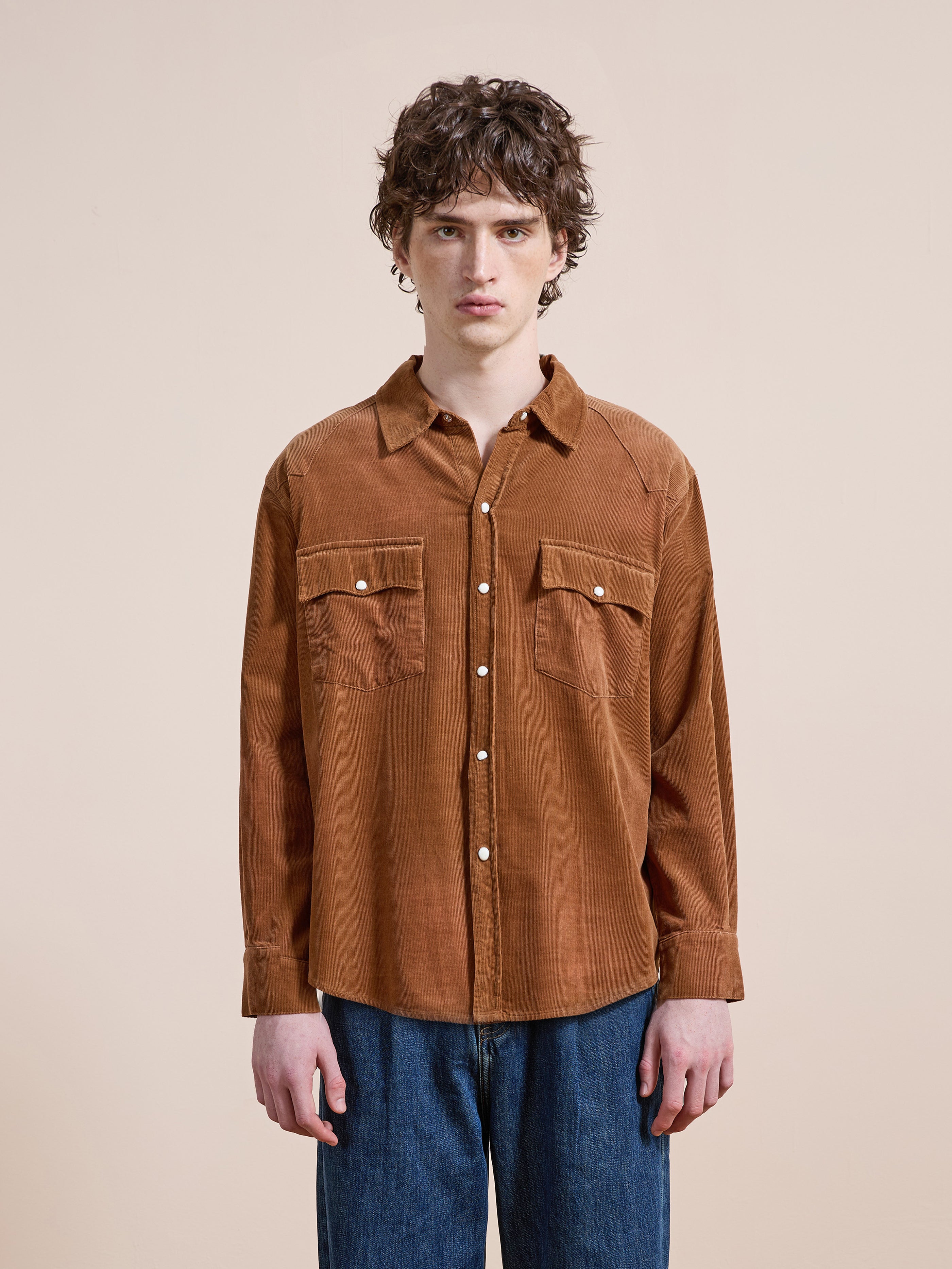 Western Corduroy Shirt | Modern Menswear by yycbvcnbmmnbm